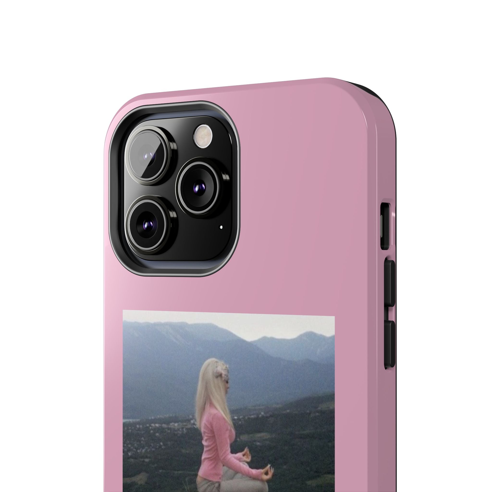 Manifestation Yoga Girl Manifesting Meme Phone Case