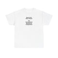 The government hates the competition! Unisex 100% Cotton Tee