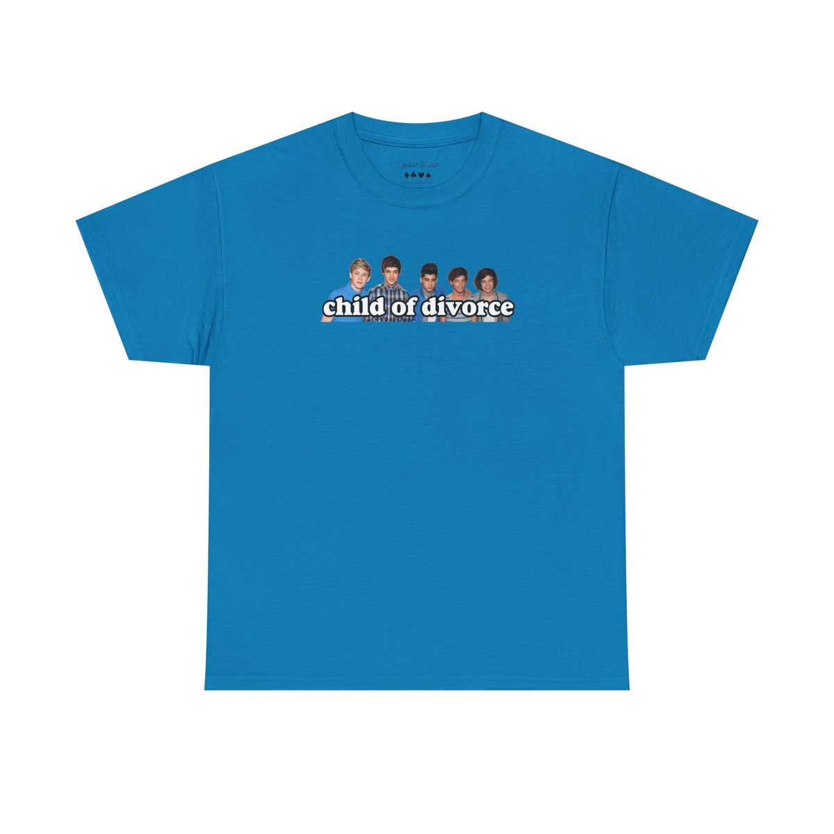 Child of Divorce 1D Fan Merch 100% Cotton T Shirt