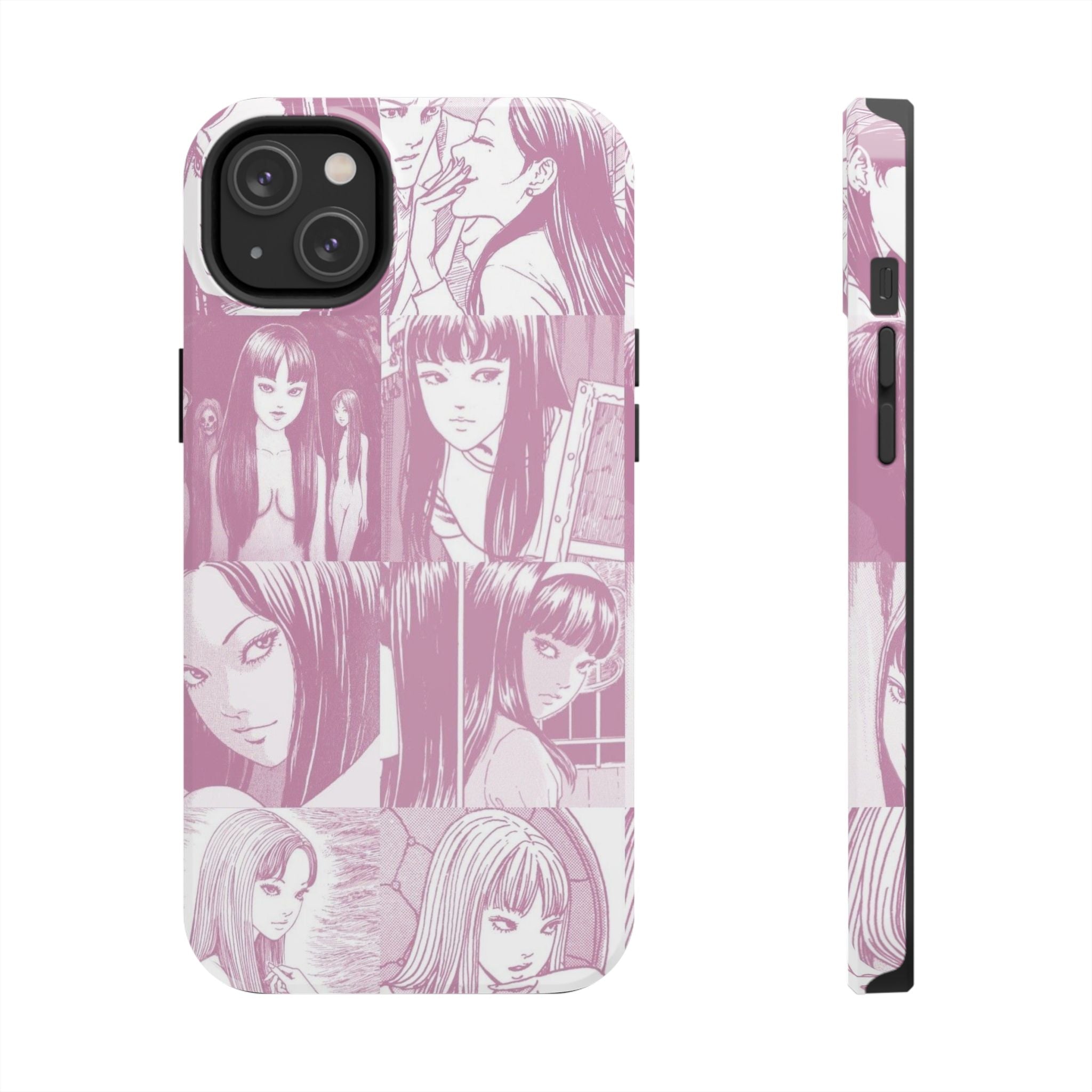Cute Pink Anime Girl Comic BookPhone Case  - Tough Impact-Resistant Cases
