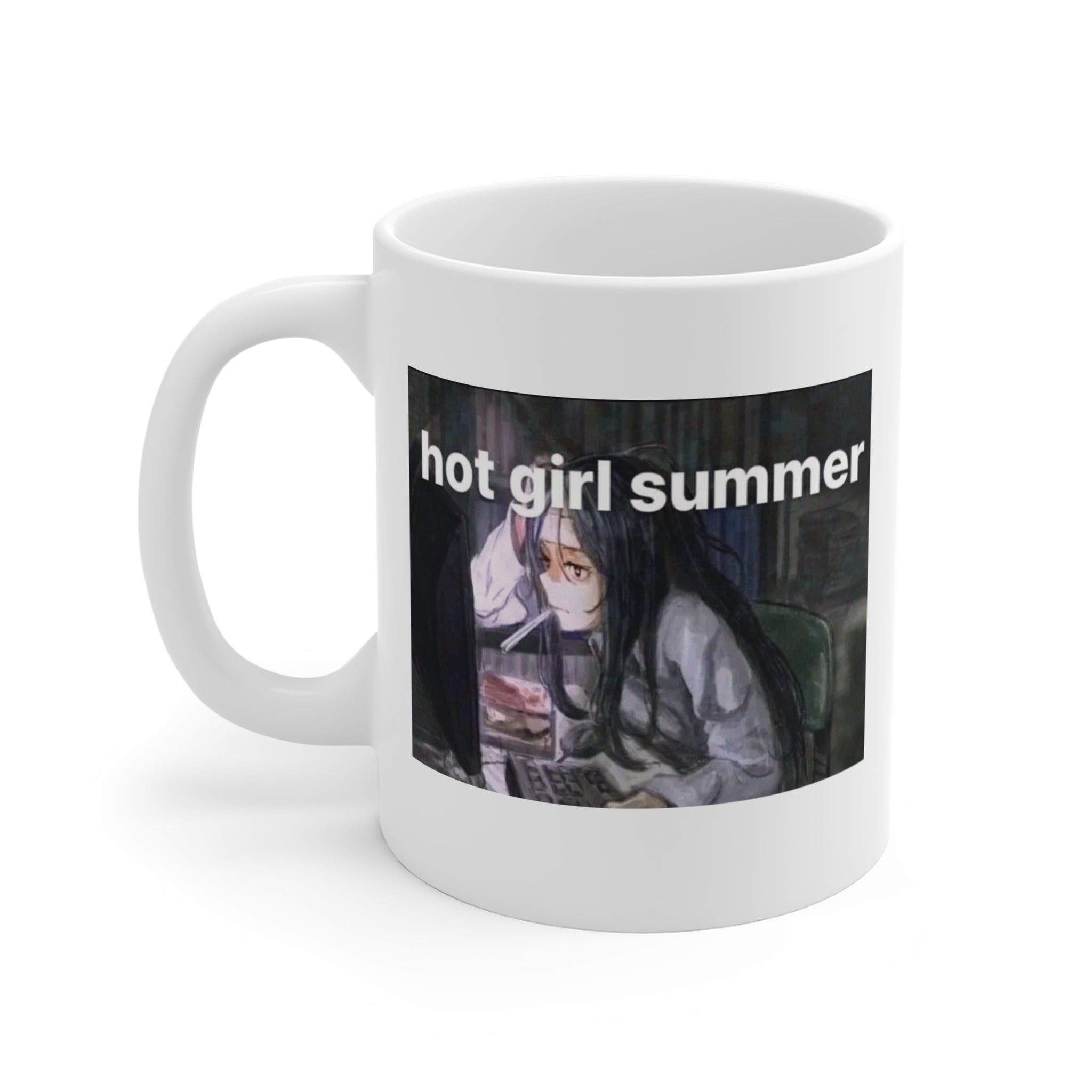 Emo Anime Meme "hot girl summer computer girl" Mug 11oz