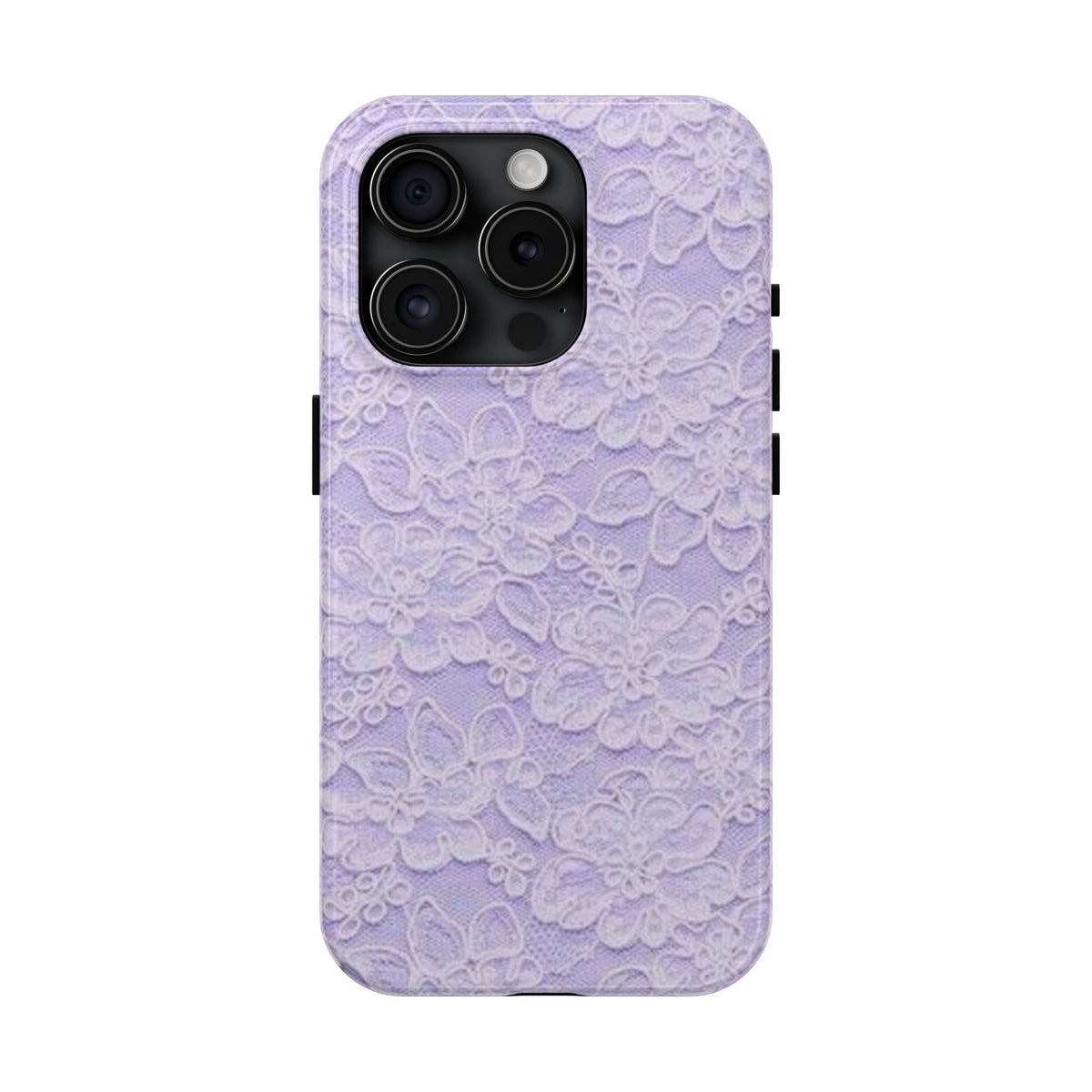 Purple Lace Cute Coquette Phone Case