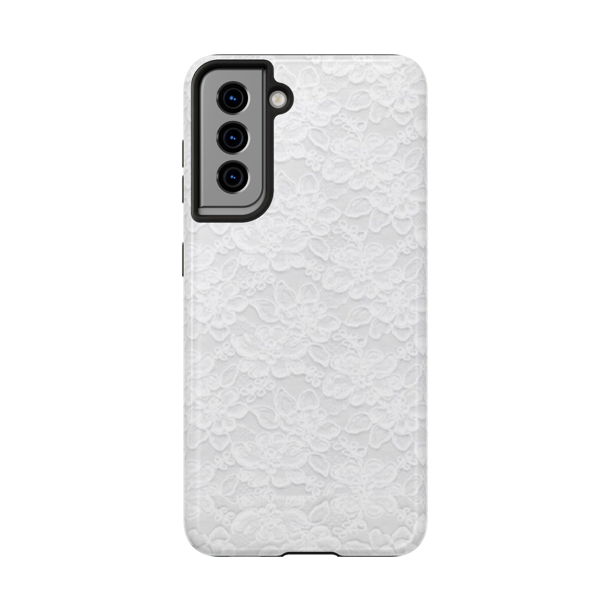 White Lace Coquette Phone Case