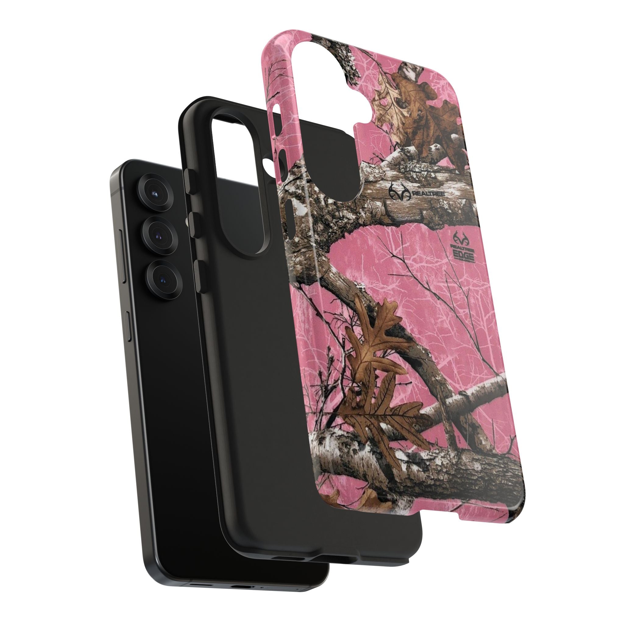 Pink Camo Real Tree Phone Case  - Tough Impact-Resistant Case
