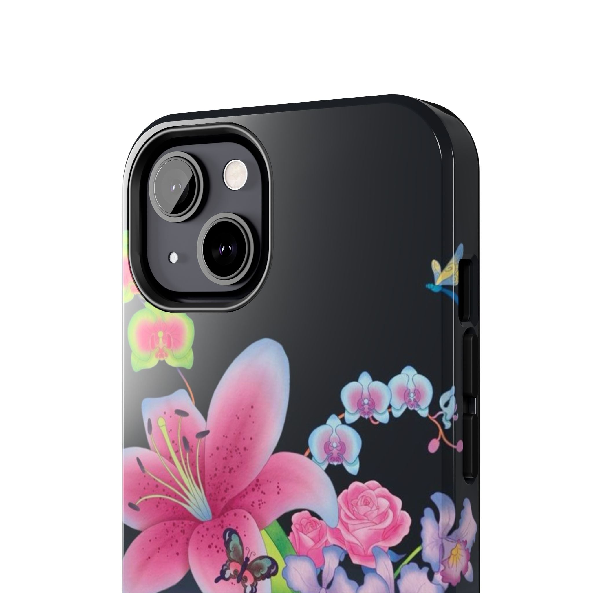 Bright Lily and Orchid  Phone Case