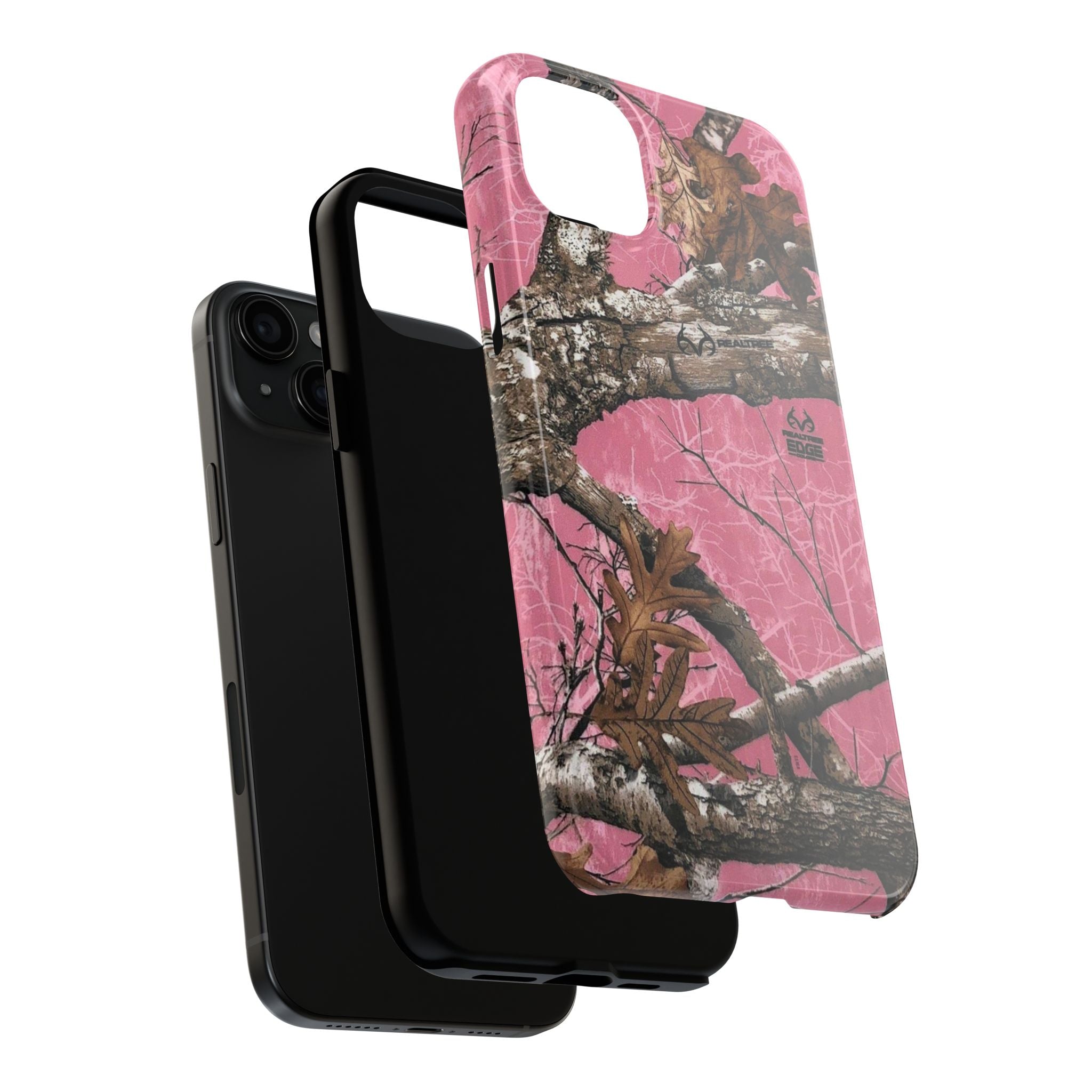 Pink Camo Real Tree Phone Case  - Tough Impact-Resistant Case