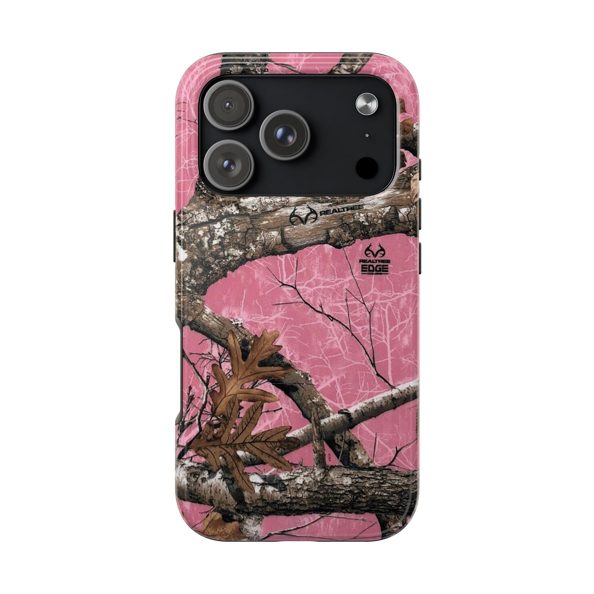 Pink Camo Real Tree Phone Case  - Tough Impact-Resistant Case