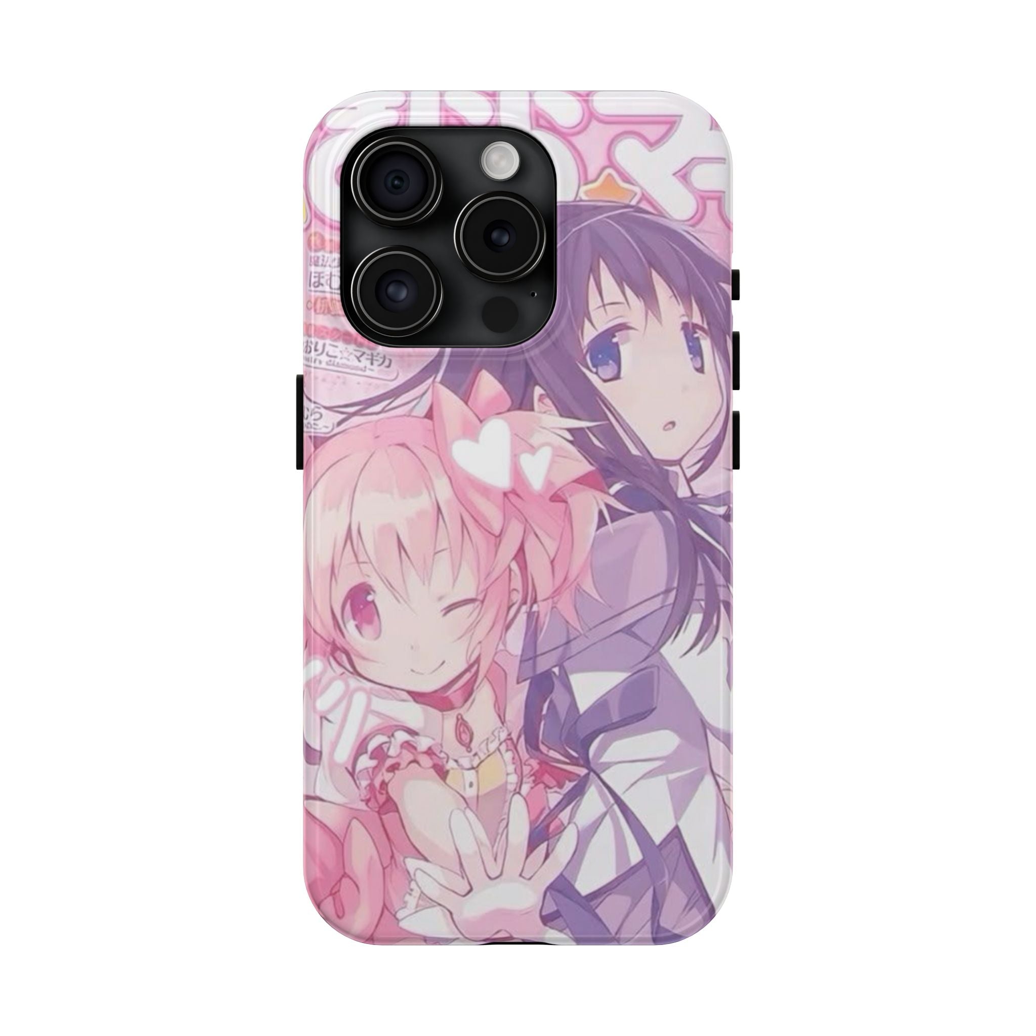 Cute Pink and Purple Anime Phone Case