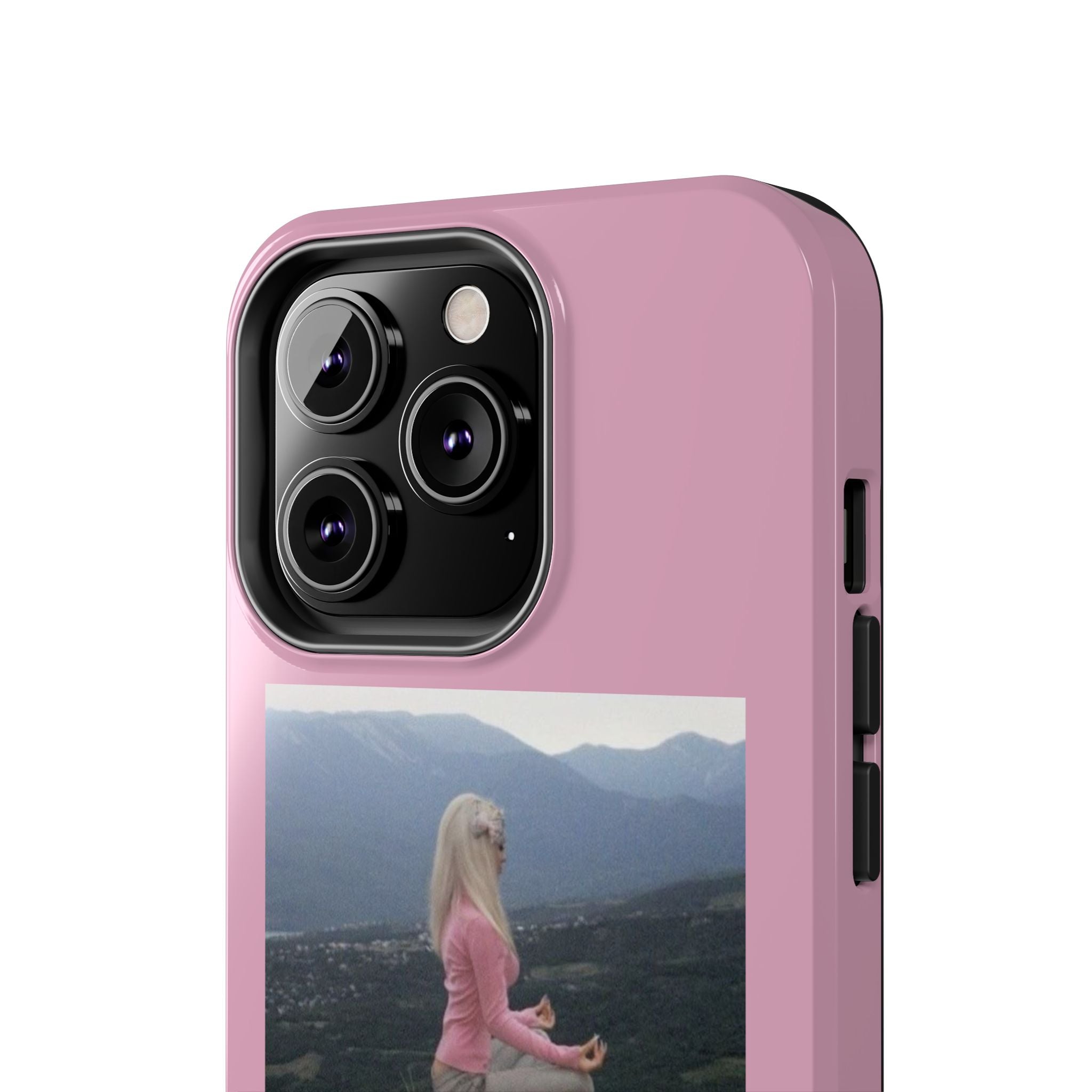 Manifestation Yoga Girl Manifesting Meme Phone Case