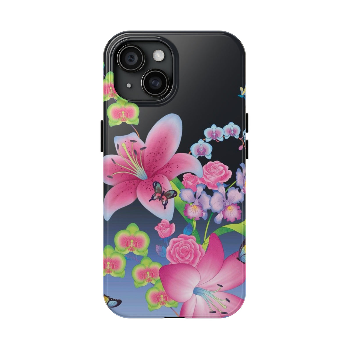 Bright Lily and Orchid  Phone Case