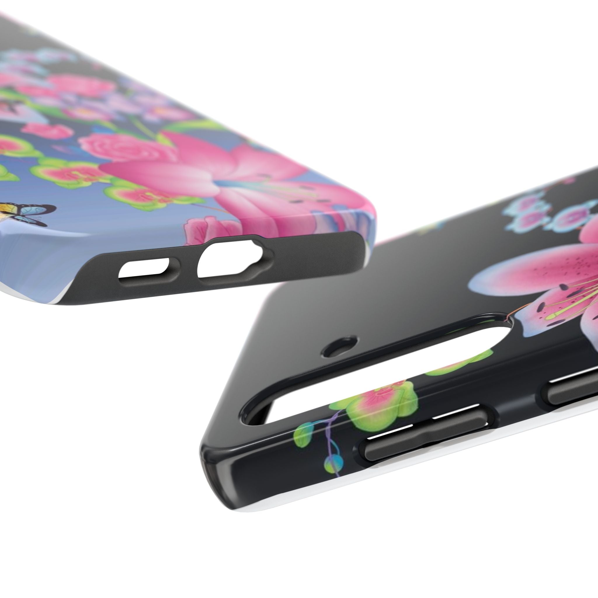 Bright Lily and Orchid  Phone Case