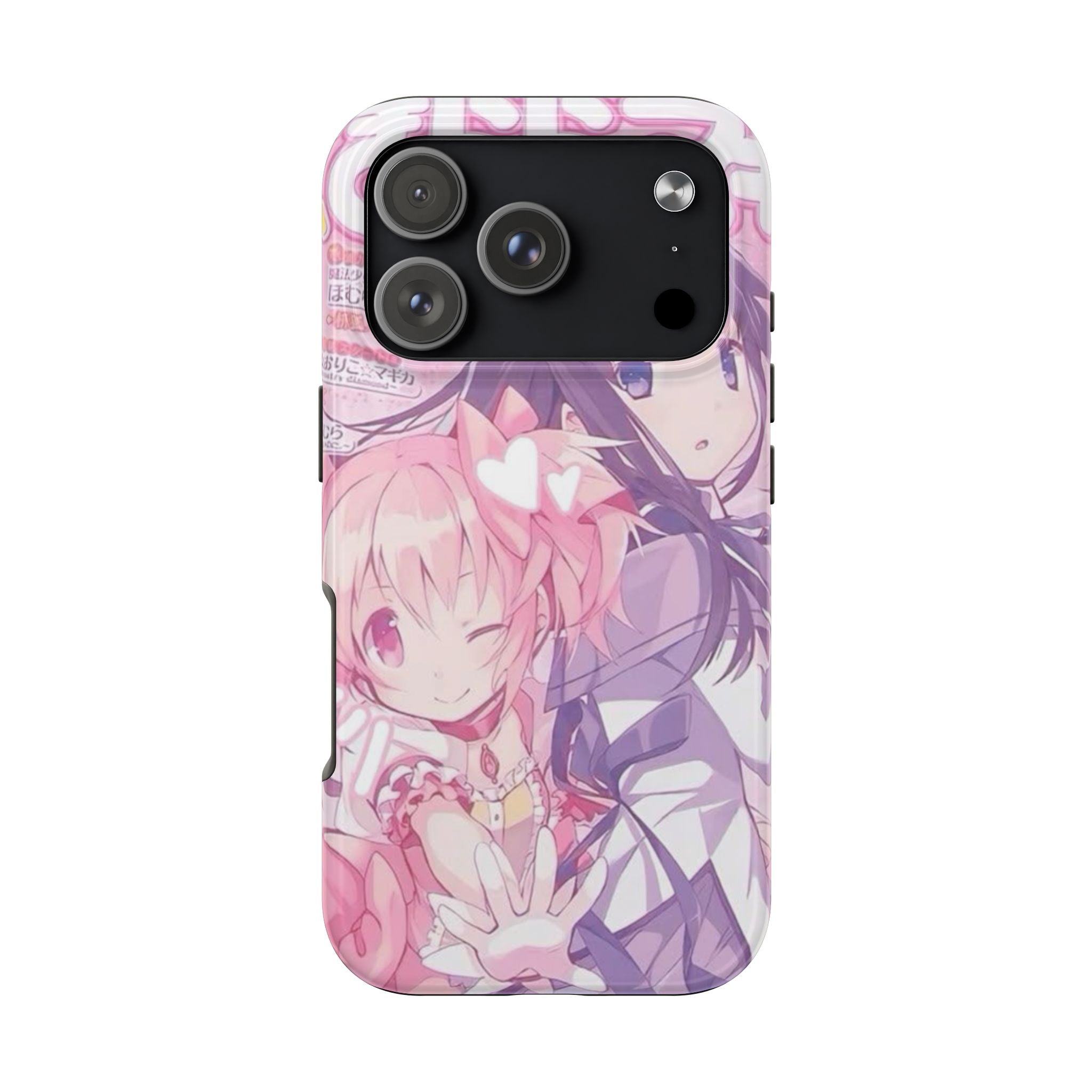 Cute Pink and Purple Anime Phone Case