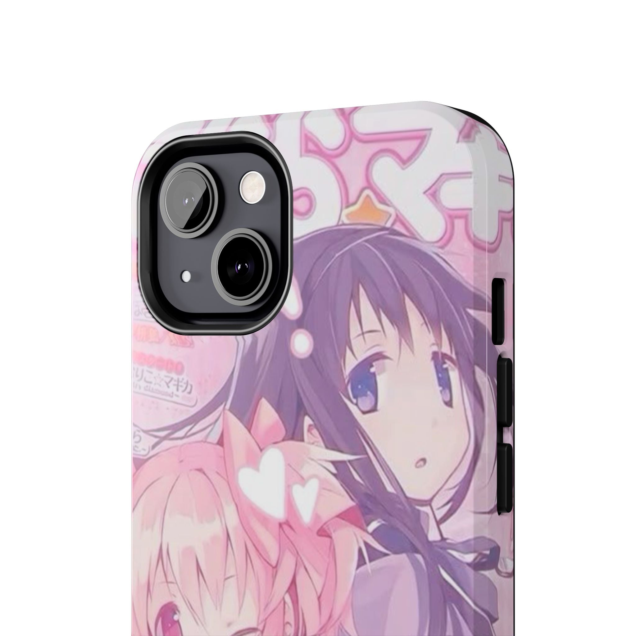 Cute Pink and Purple Anime Phone Case
