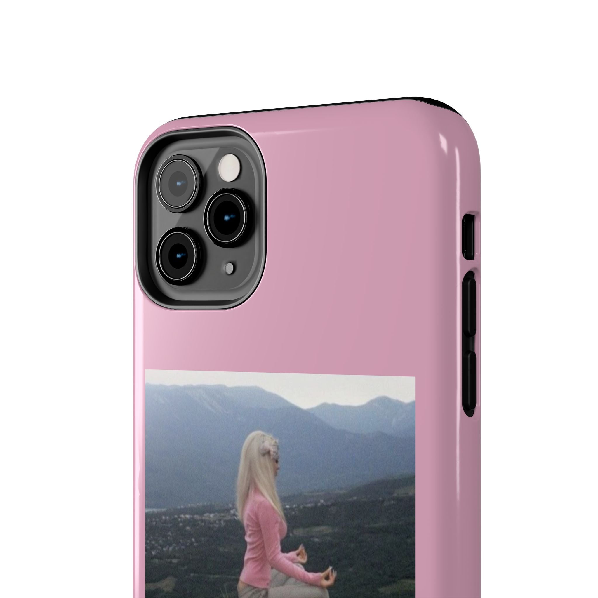 Manifestation Yoga Girl Manifesting Meme Phone Case