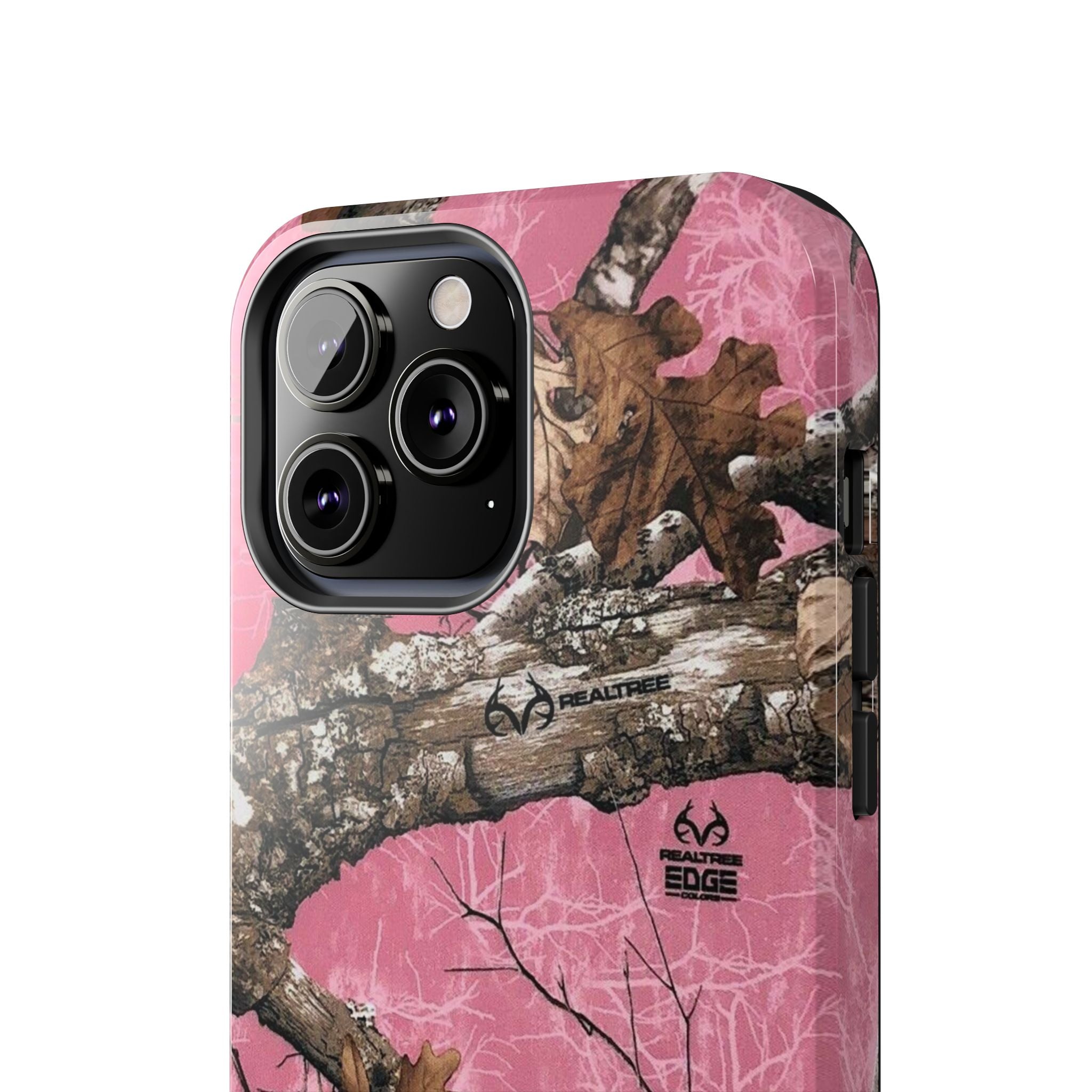 Pink Camo Real Tree Phone Case  - Tough Impact-Resistant Case