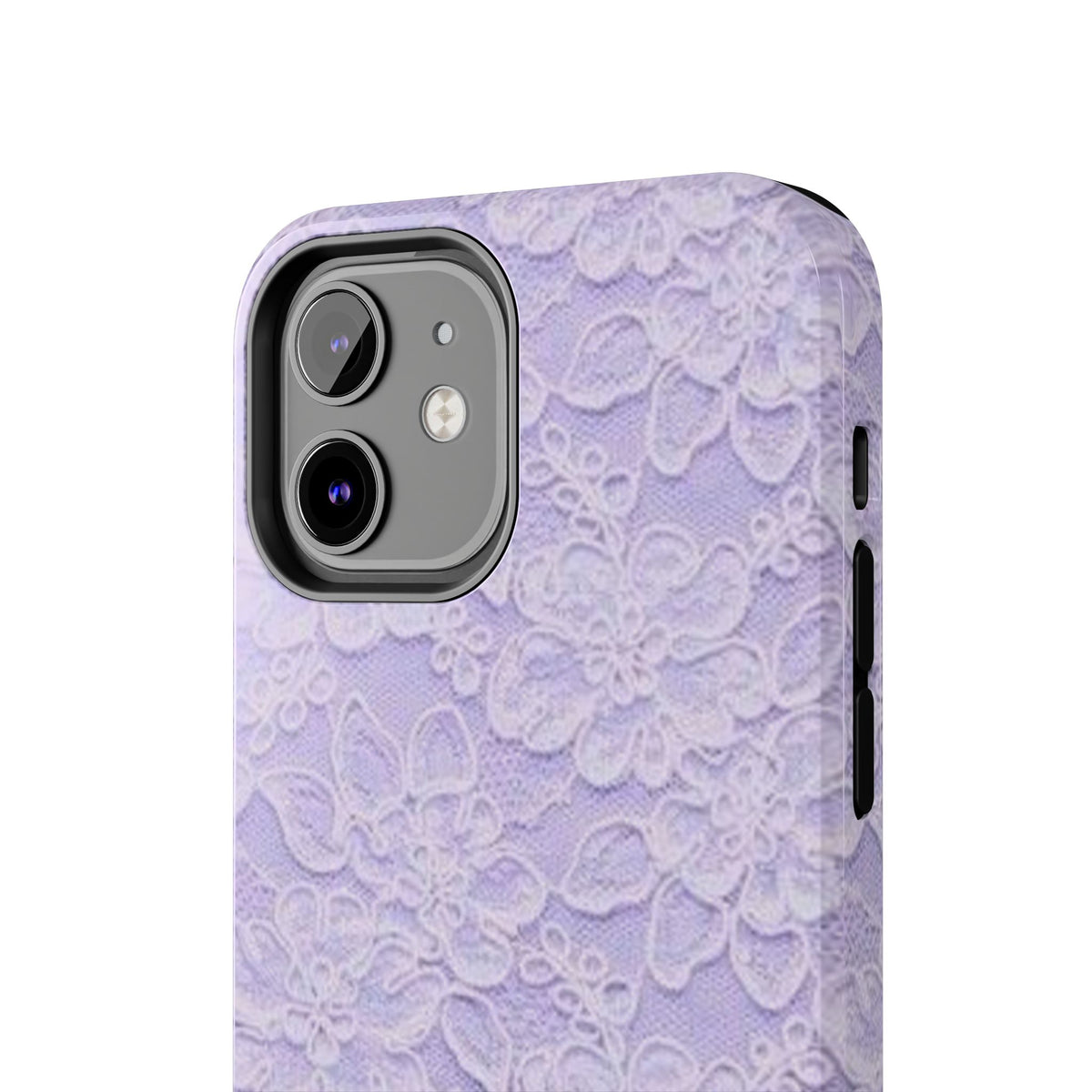 Purple Lace Cute Coquette Phone Case