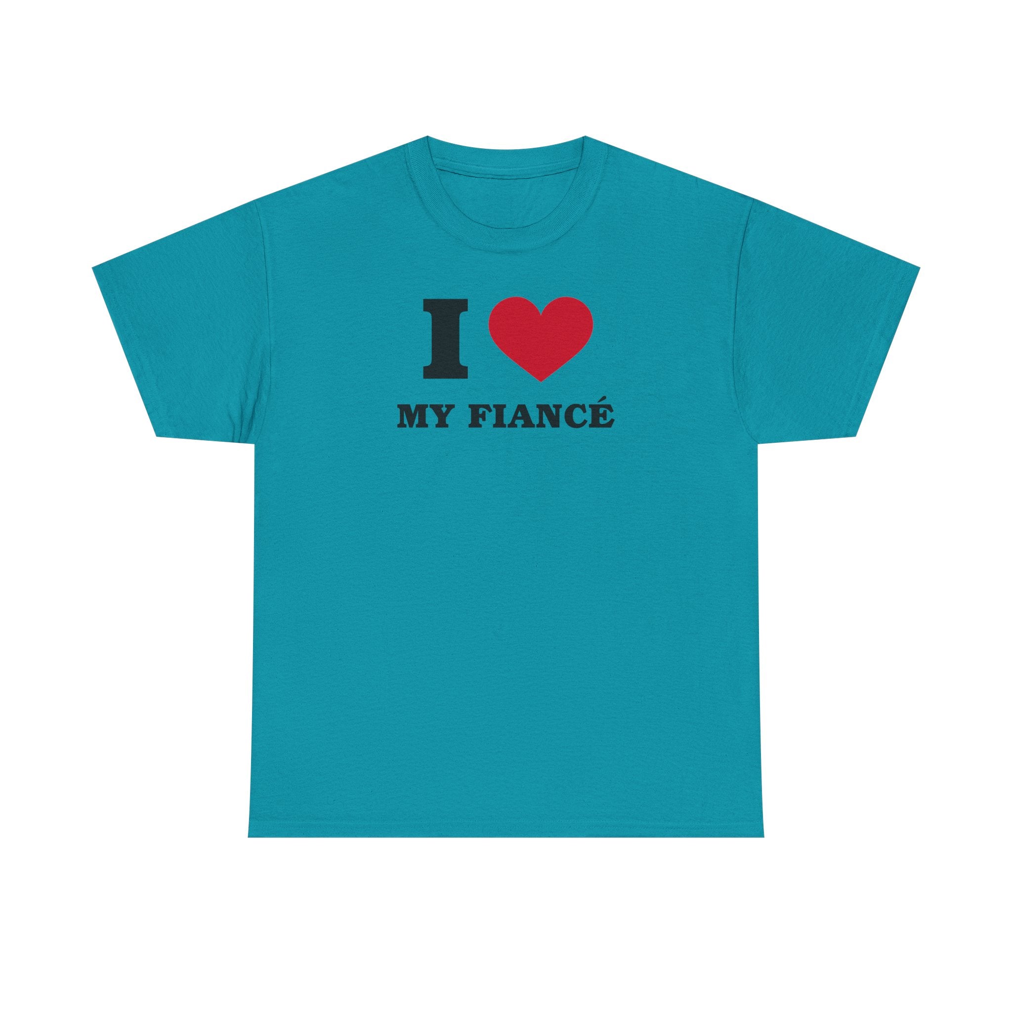 I Heart My Fiancé 100% Cotton Tee