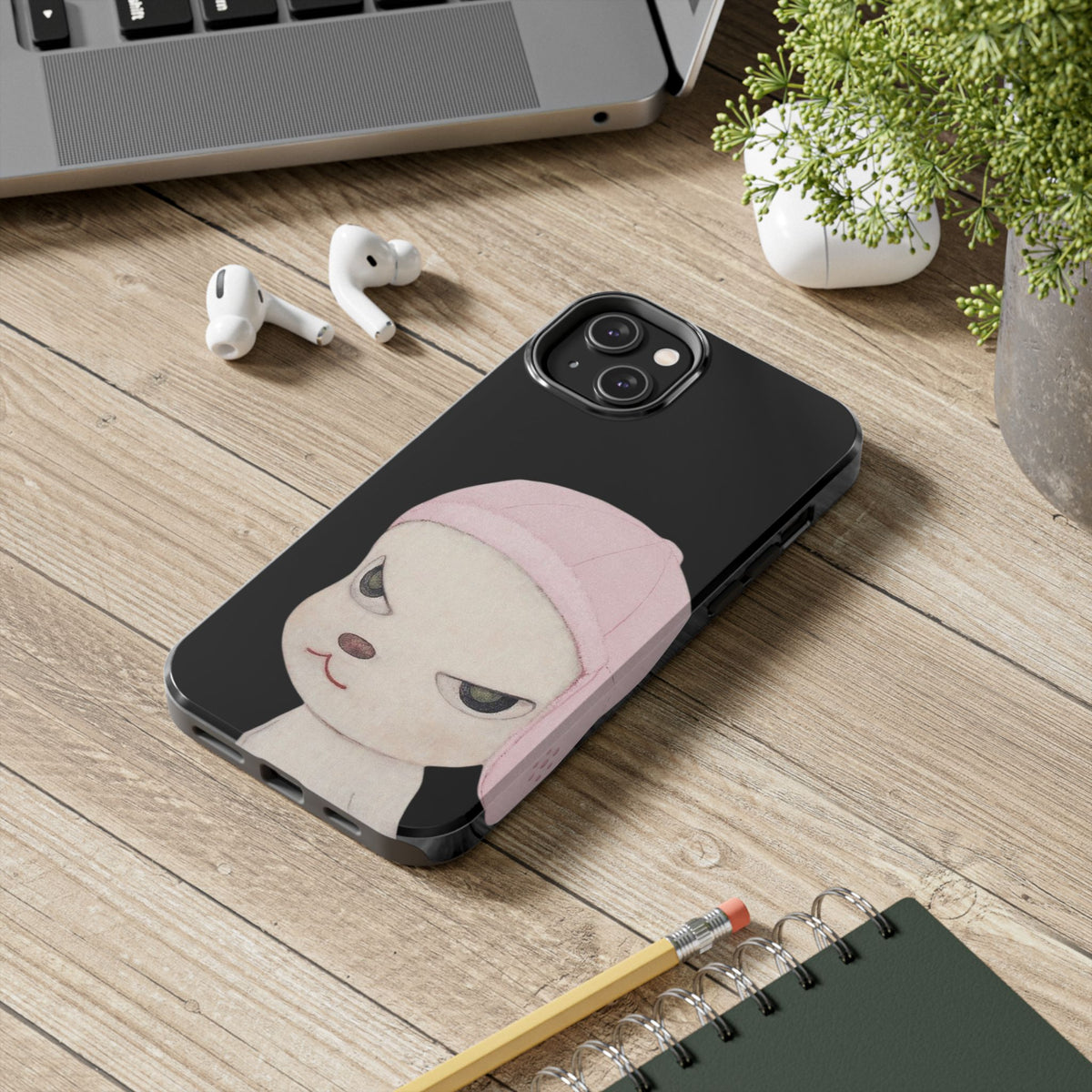Pouty Dog Nara Phone Case  - Tough Impact-Resistant Case