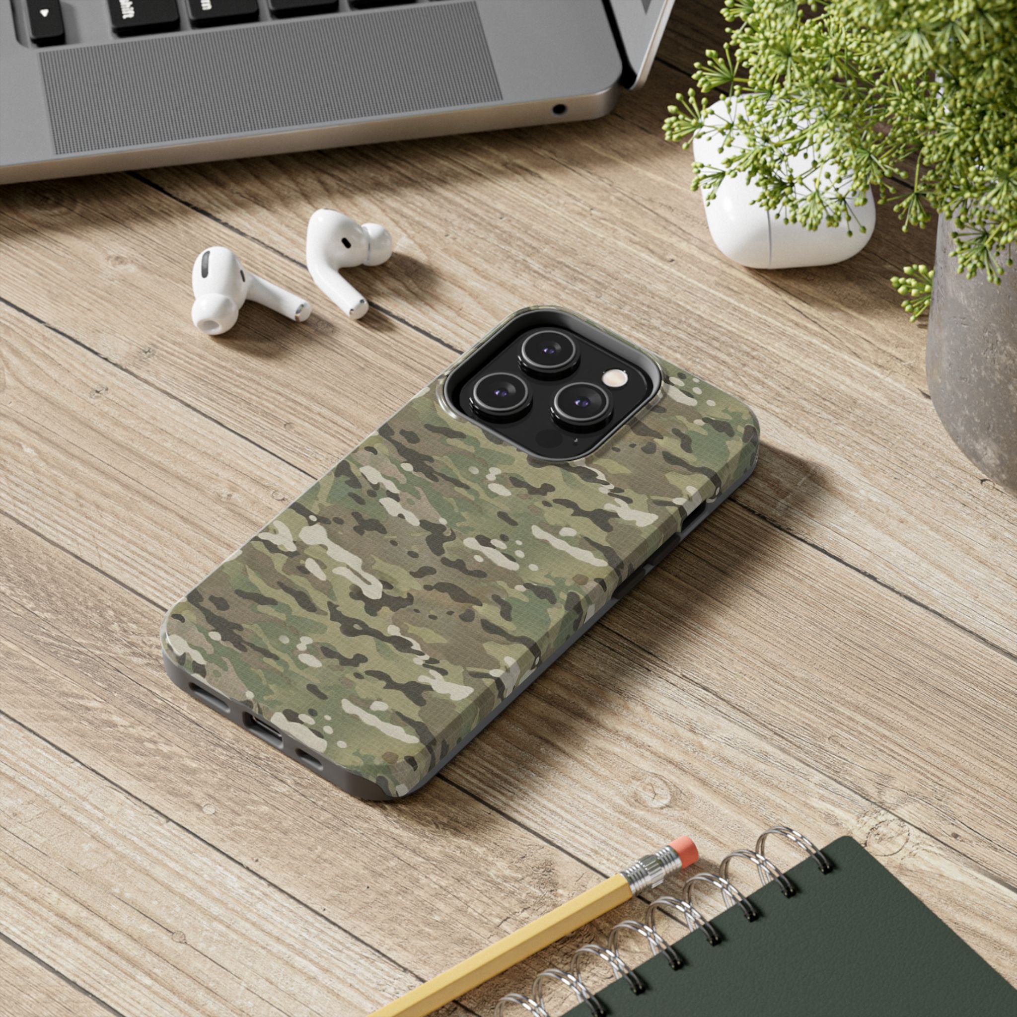 Graphic Camo Green Camouflage Pattern Phone Case