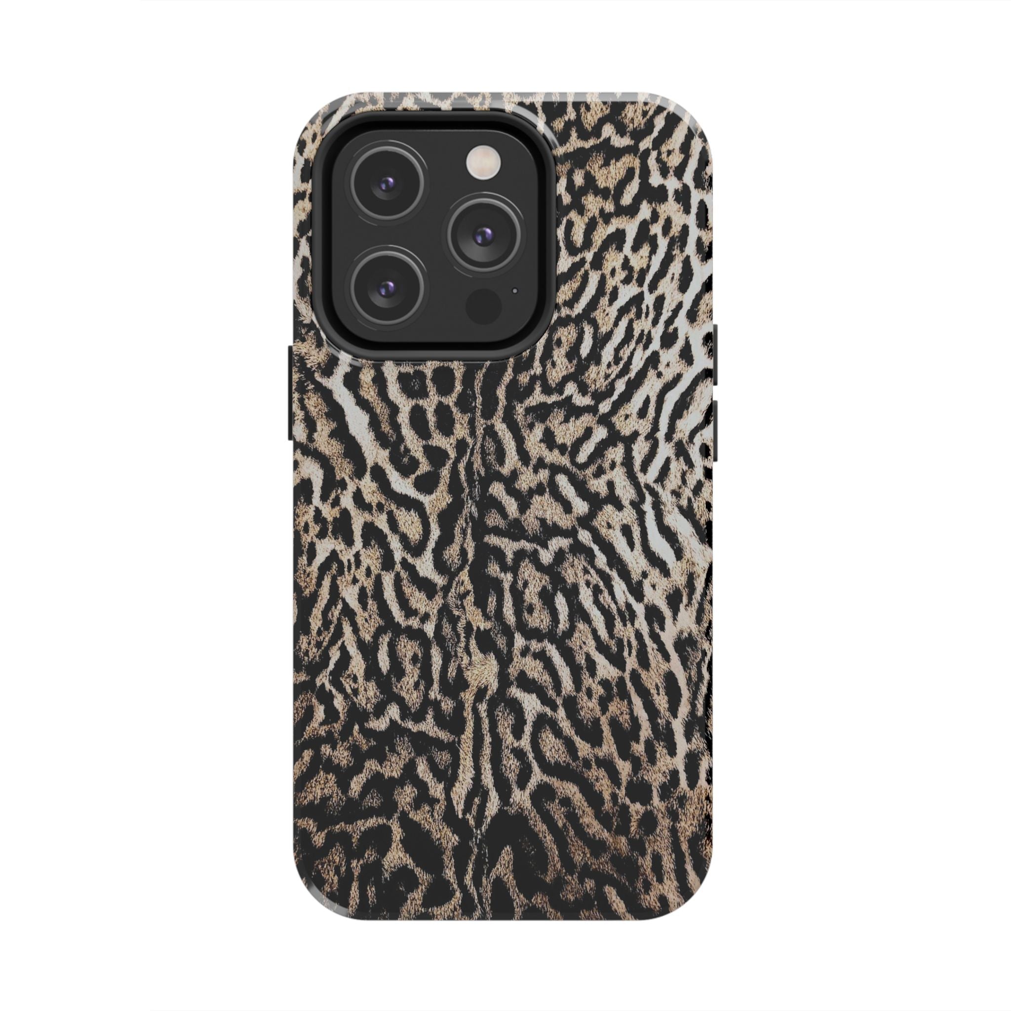 Classic Leopard Cheetah Photo Print Phone Case  - Tough Impact-Resistant Case