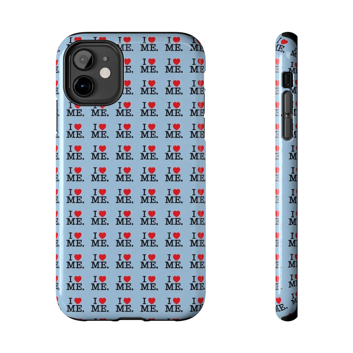I <3 Me Baby Blue Phone Case