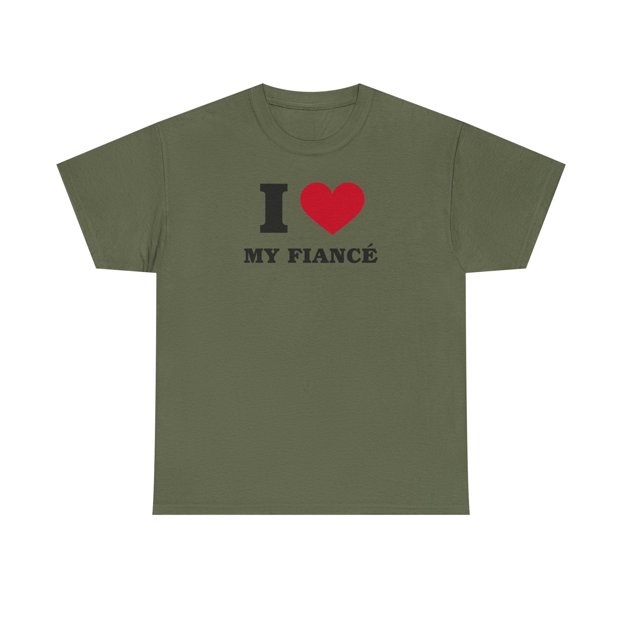 I Heart My Fiancé 100% Cotton Tee