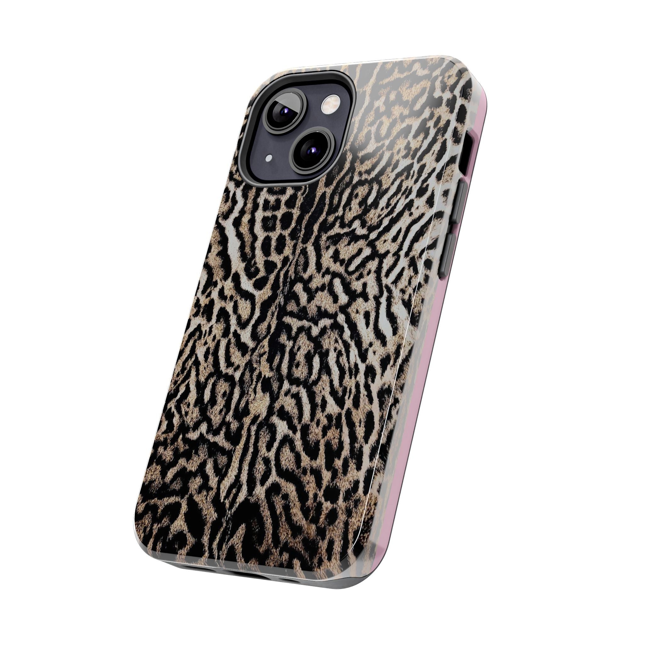 Classic Leopard Cheetah Photo Print Phone Case  - Tough Impact-Resistant Case