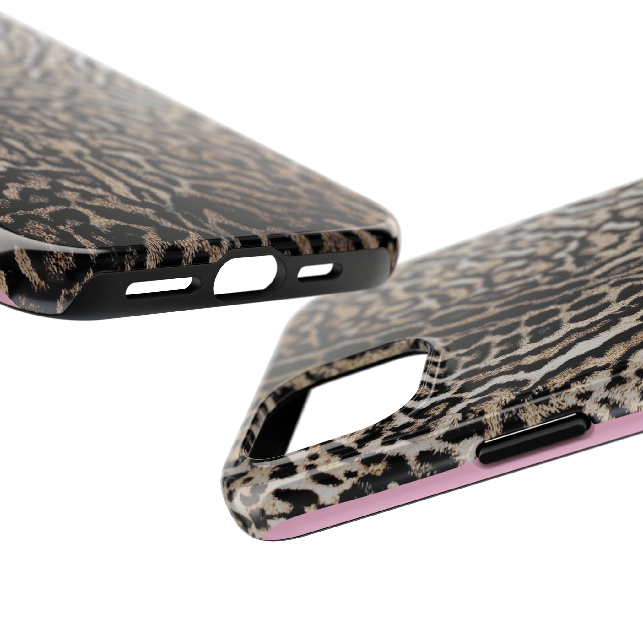 Classic Leopard Cheetah Photo Print Phone Case  - Tough Impact-Resistant Case