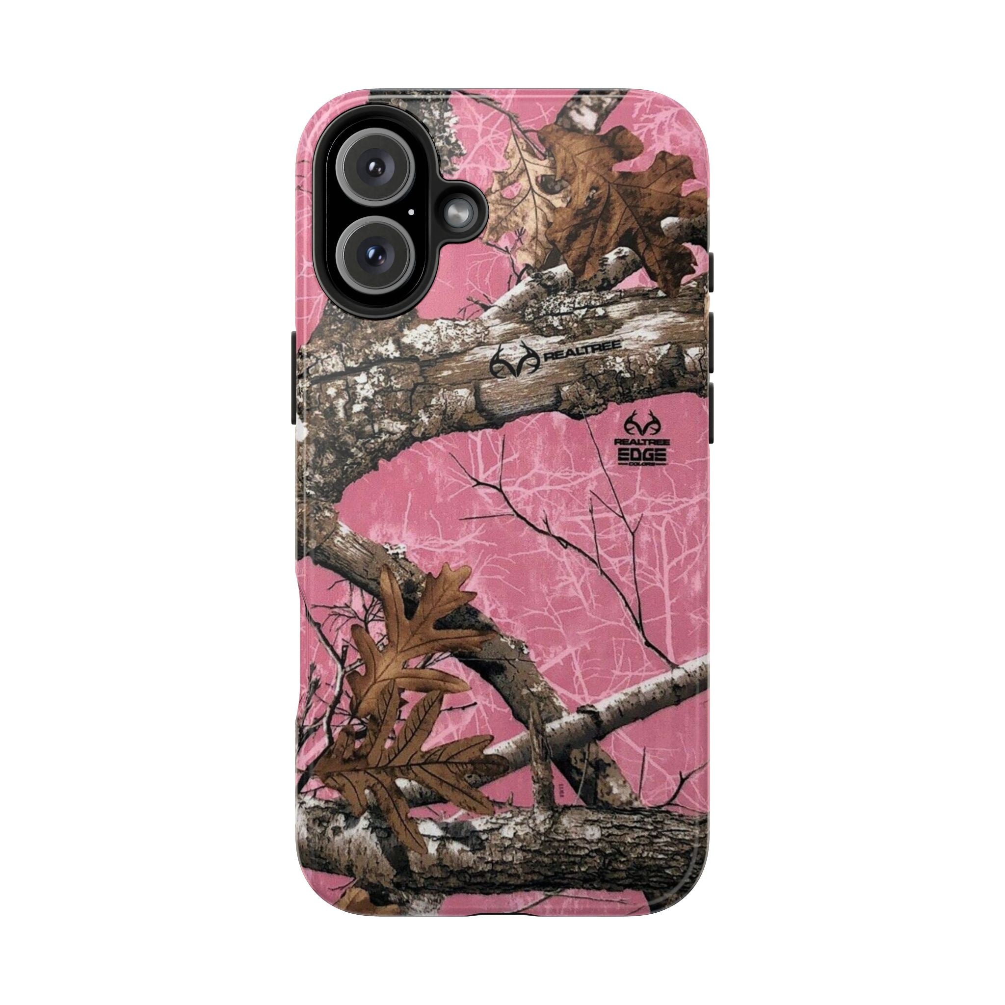 Pink Camo Real Tree Phone Case  - Tough Impact-Resistant Case