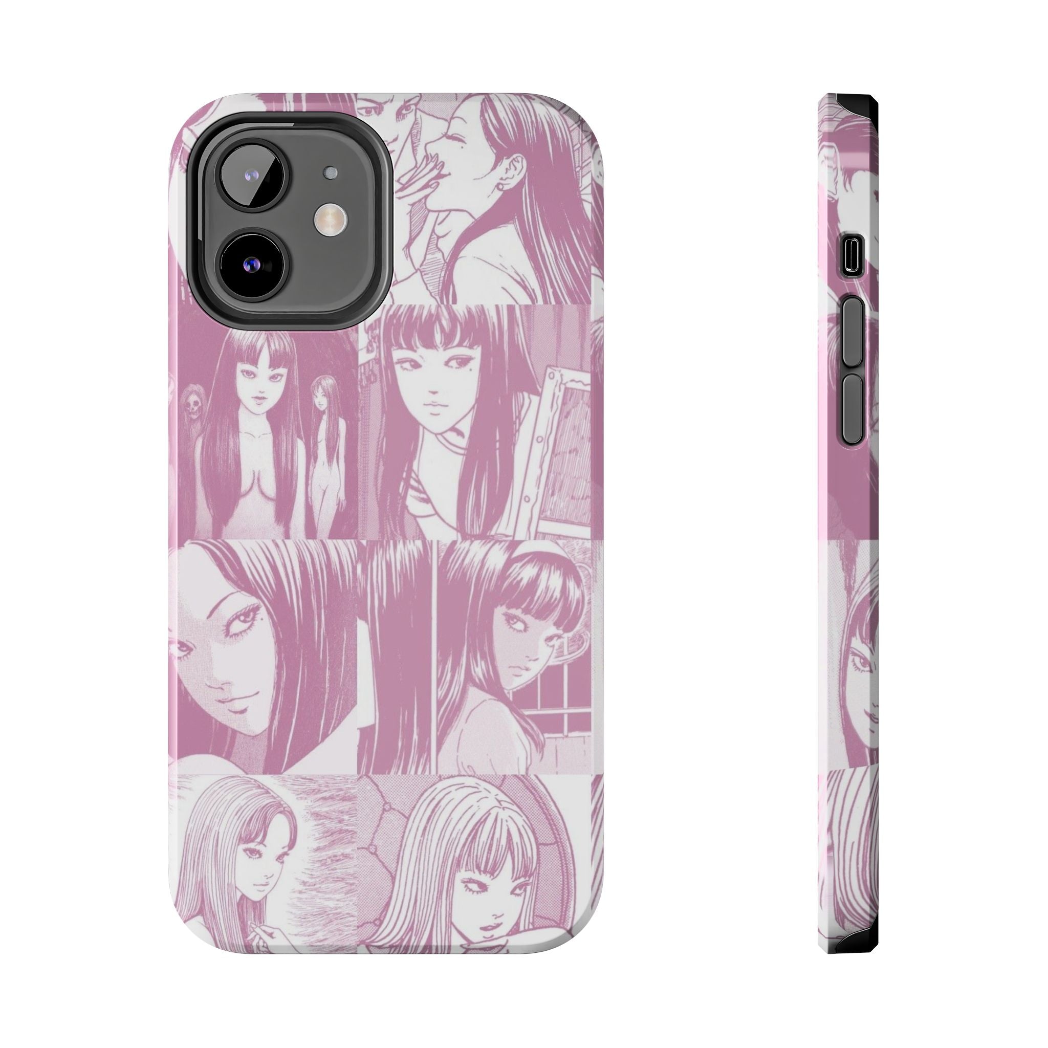 Cute Pink Anime Girl Comic BookPhone Case  - Tough Impact-Resistant Cases