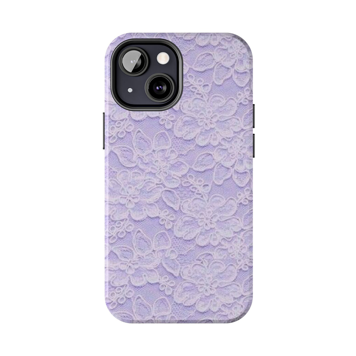 Purple Lace Cute Coquette Phone Case