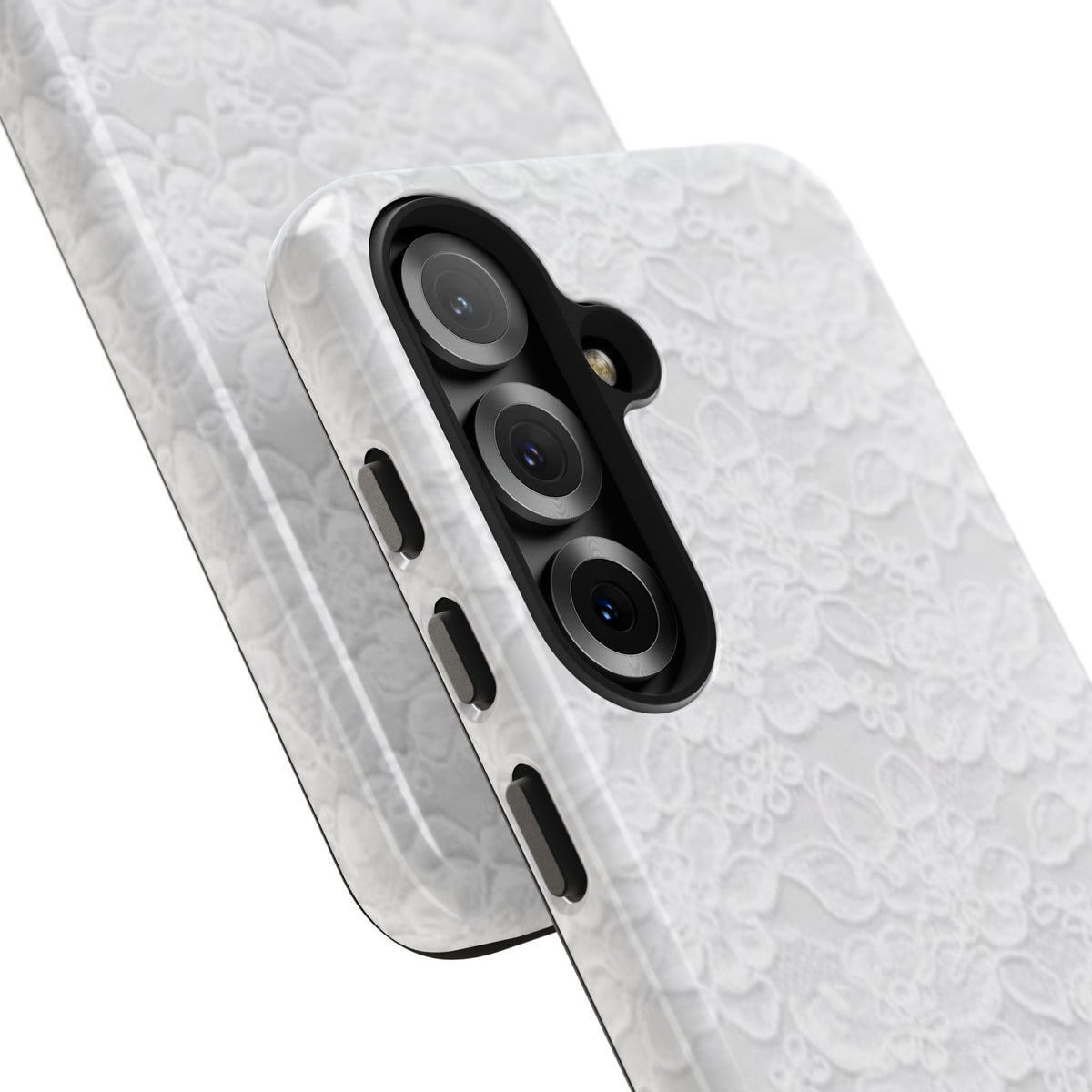 White Lace Coquette Phone Case