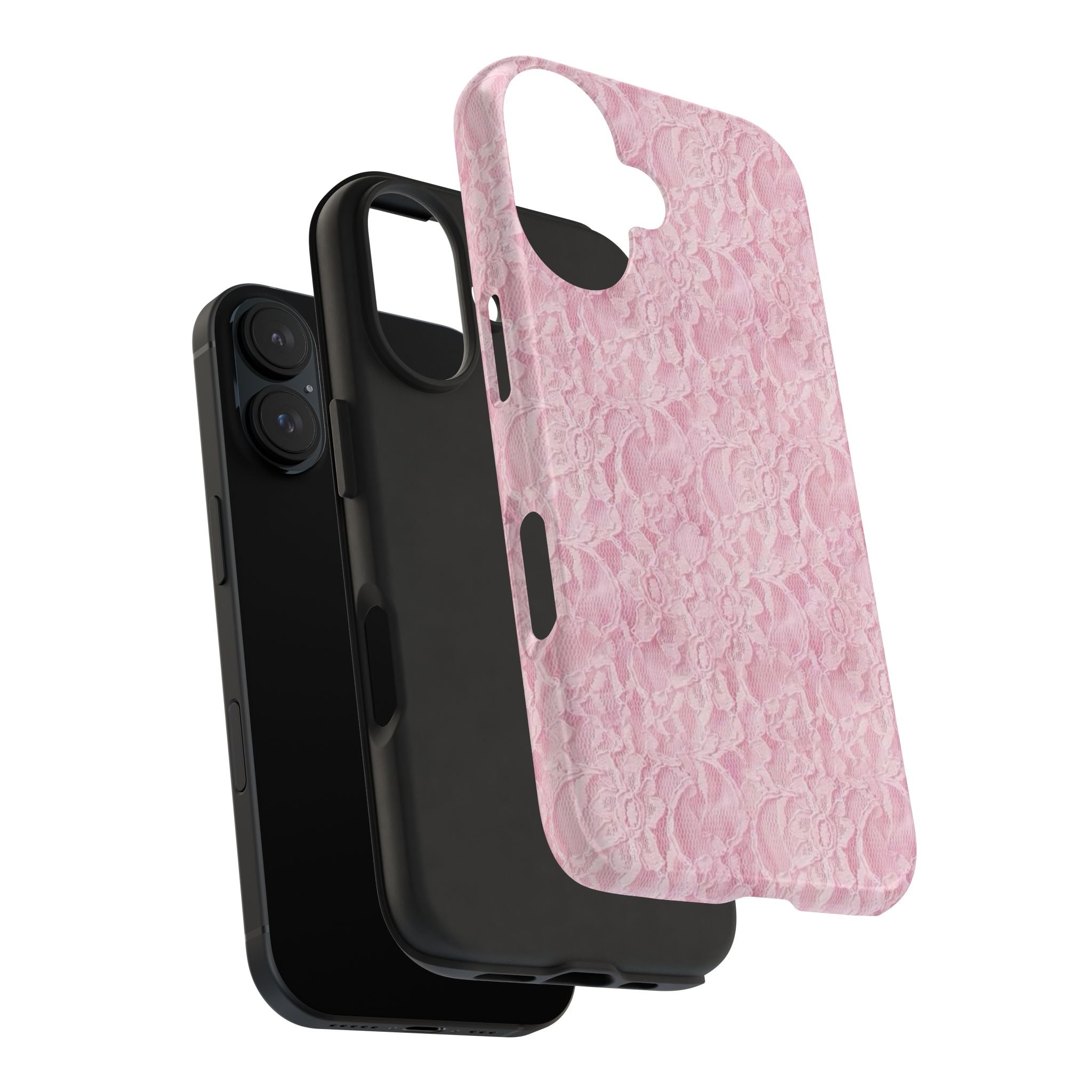 Pink Lace Phone Case