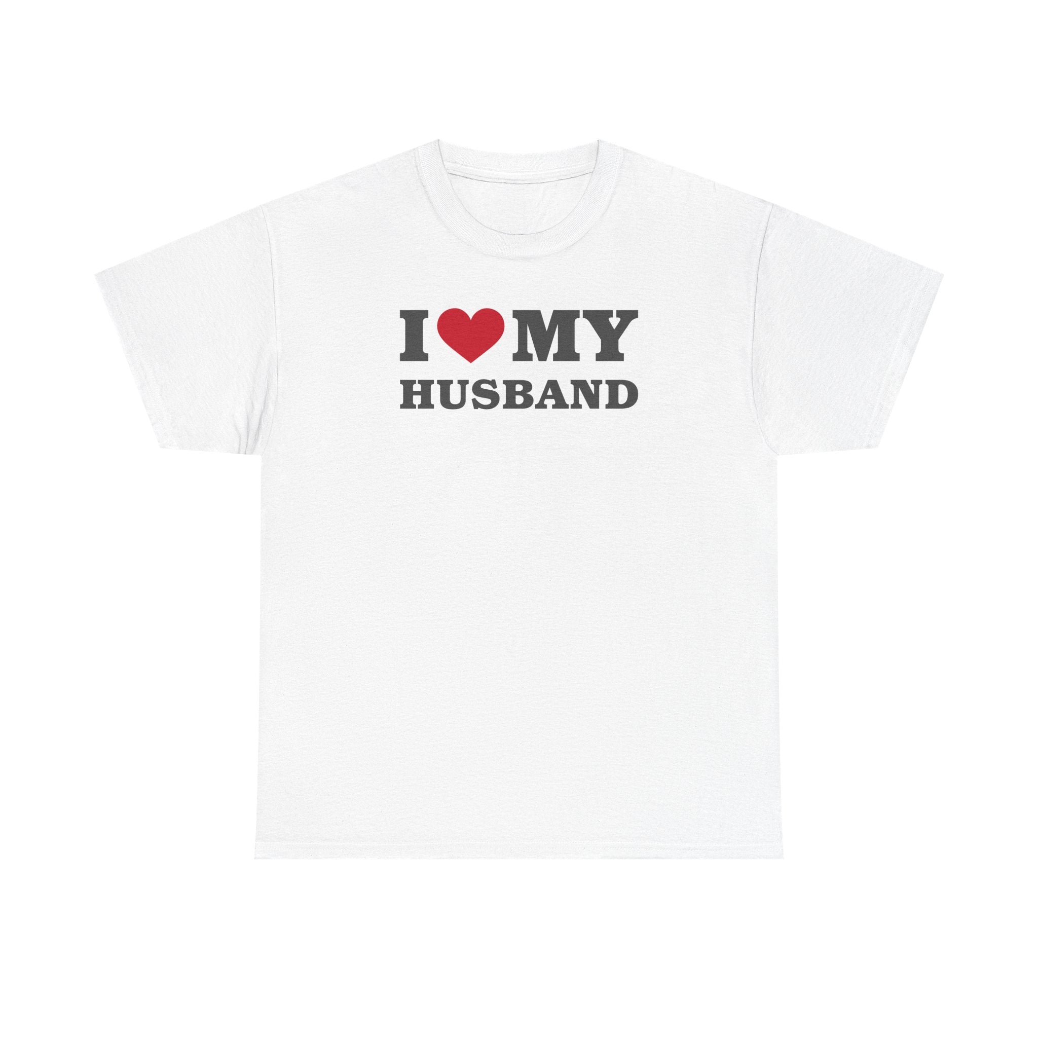 I Heart My Husband 100% Cotton Tee