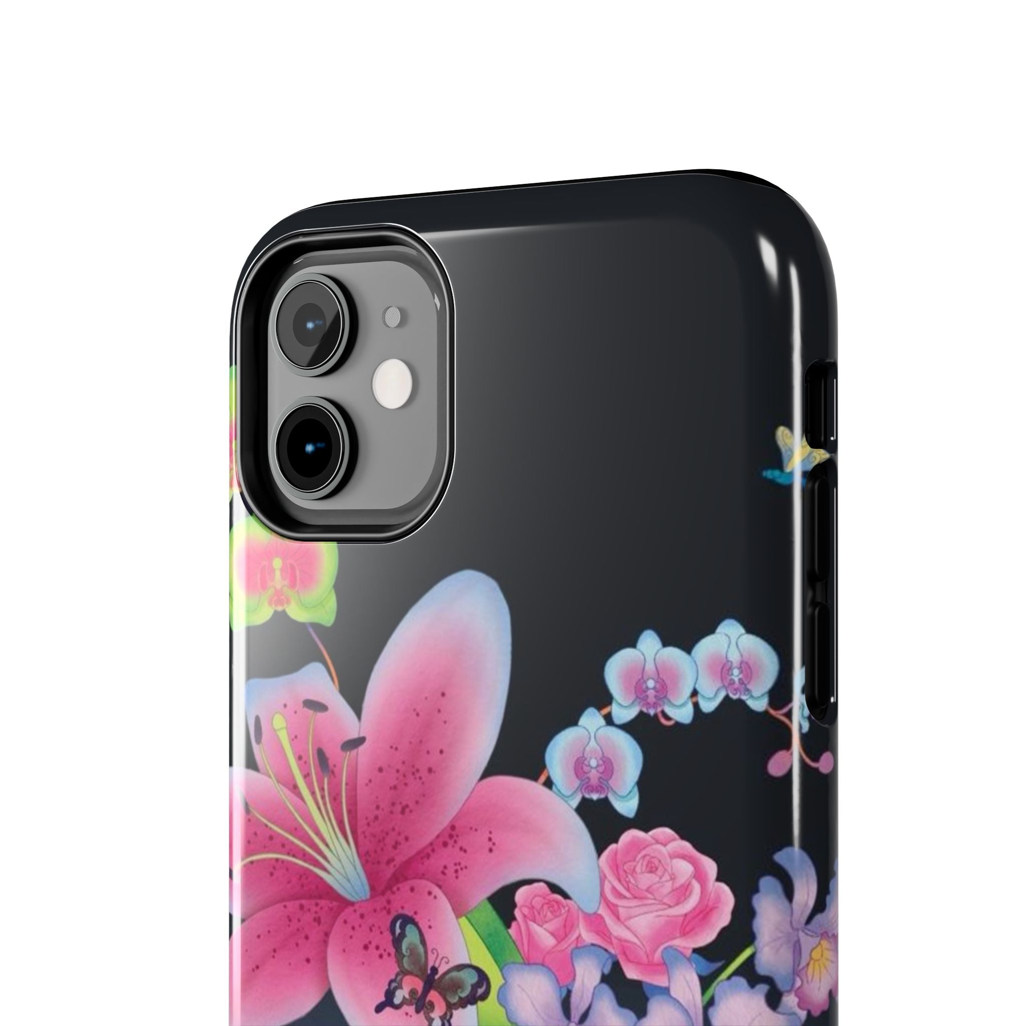 Bright Lily and Orchid  Phone Case