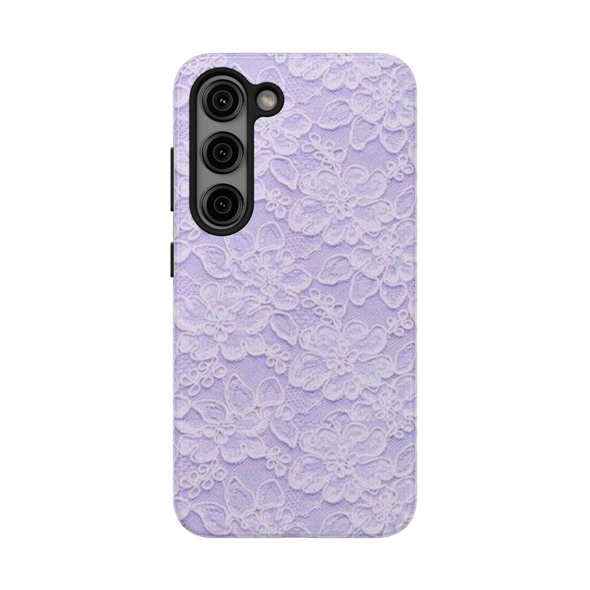 Purple Lace Cute Coquette Phone Case
