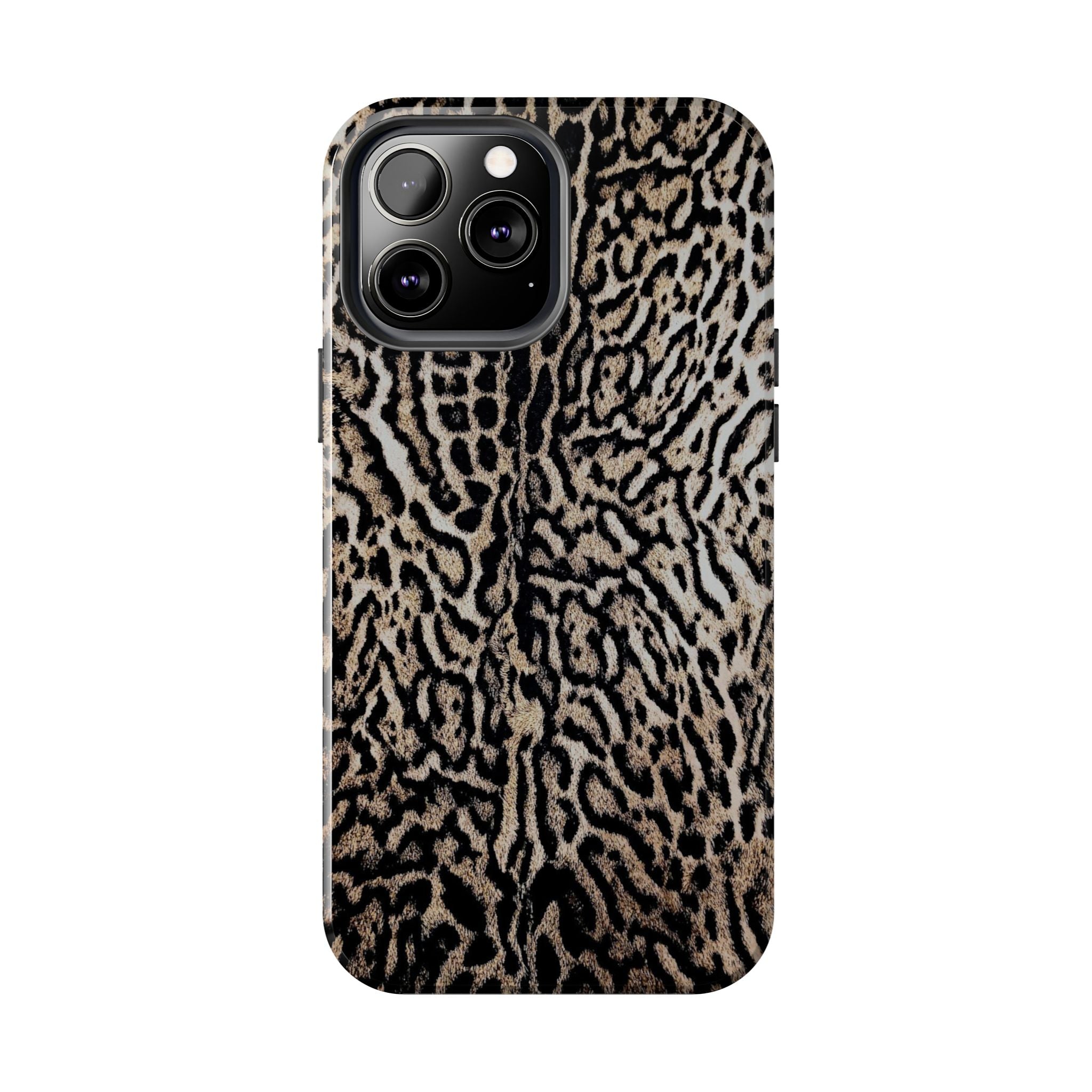 Classic Leopard Cheetah Photo Print Phone Case  - Tough Impact-Resistant Case