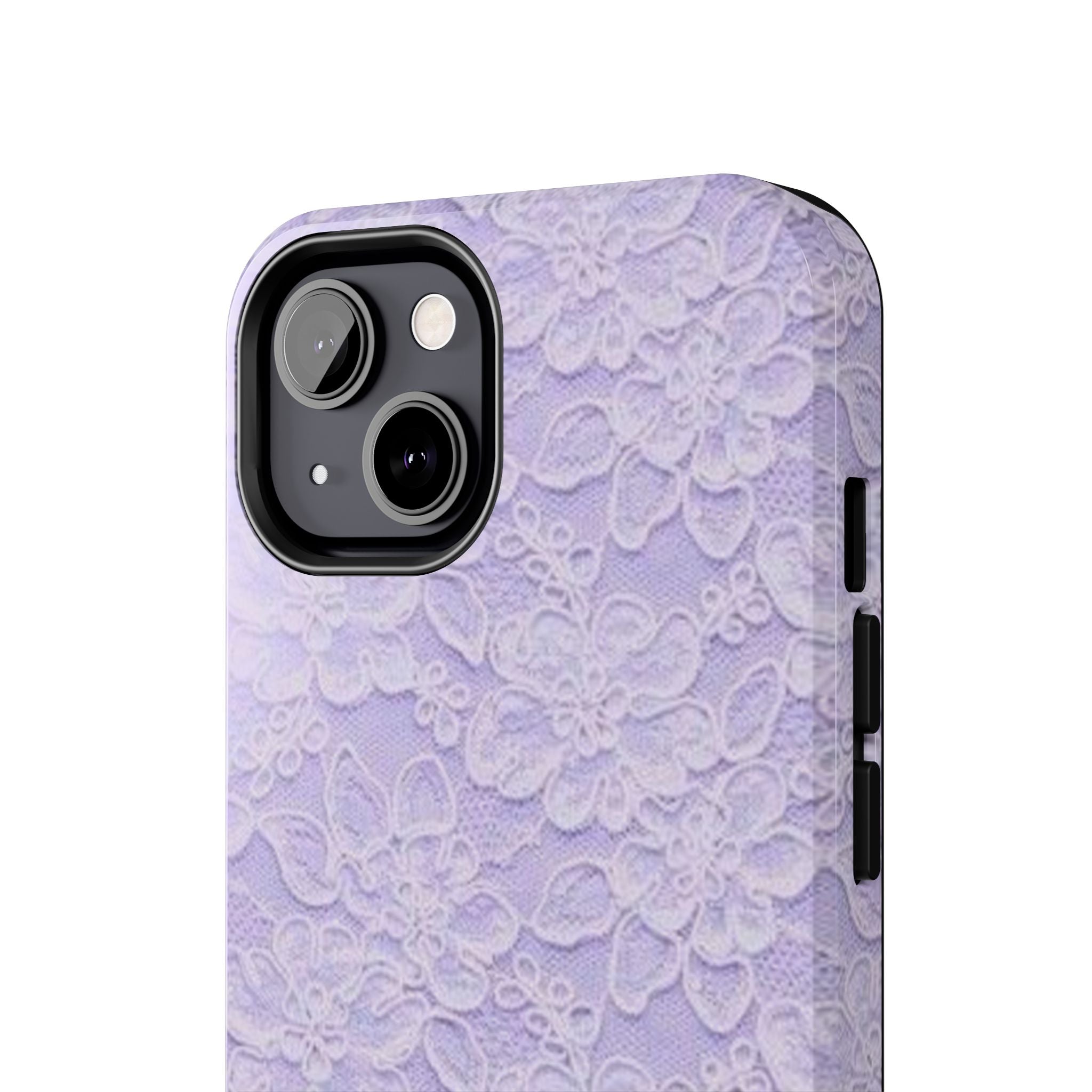 Purple Lace Cute Coquette Phone Case