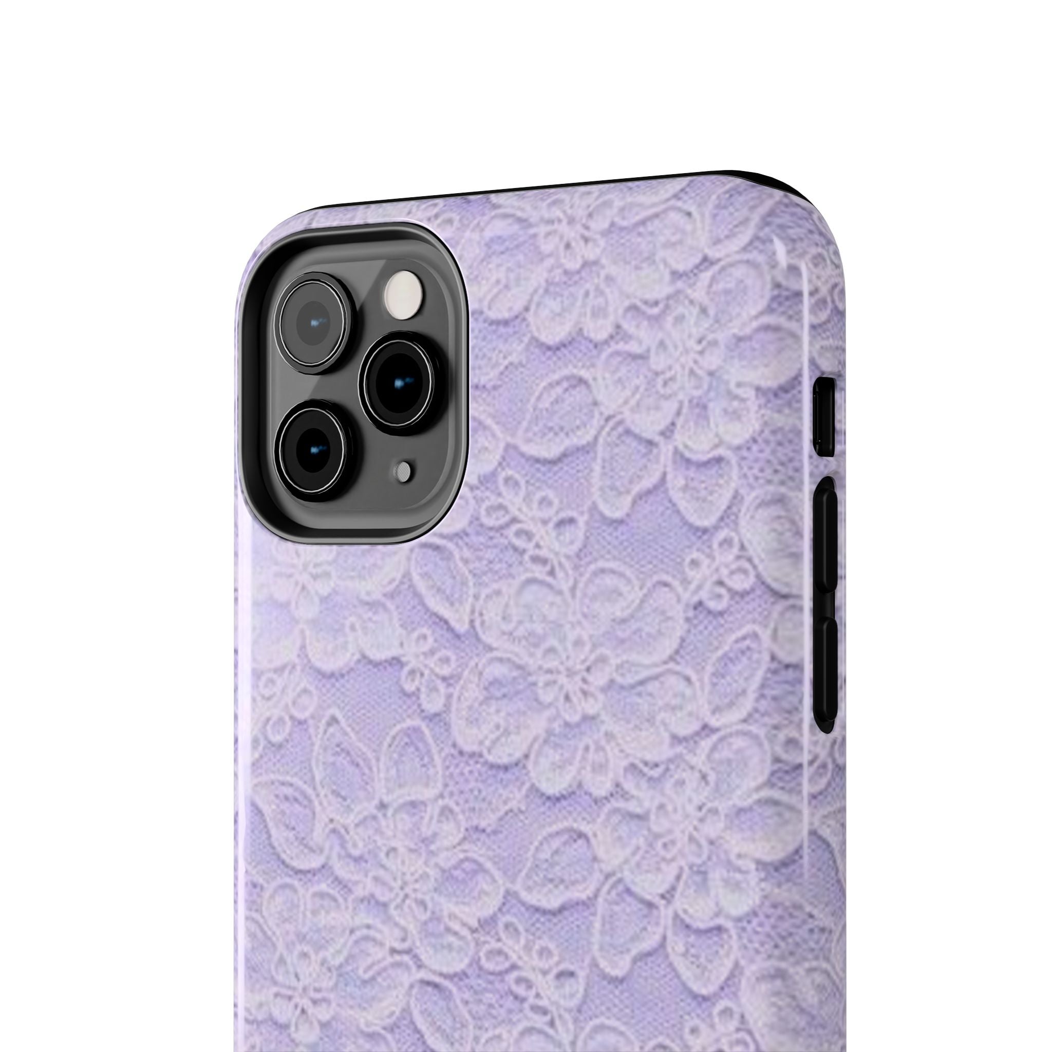 Purple Lace Cute Coquette Phone Case