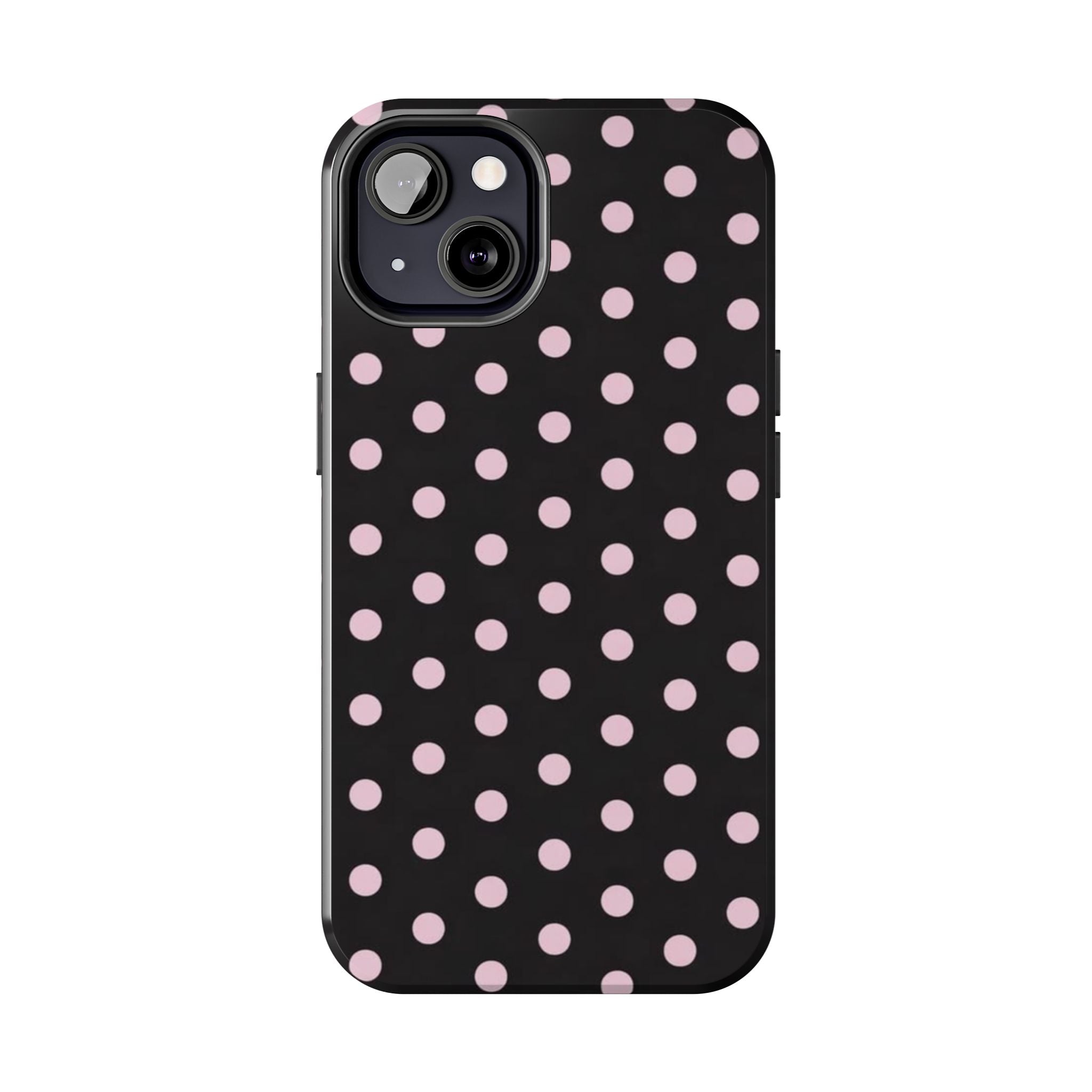 Black and Pink Spots Phone Case