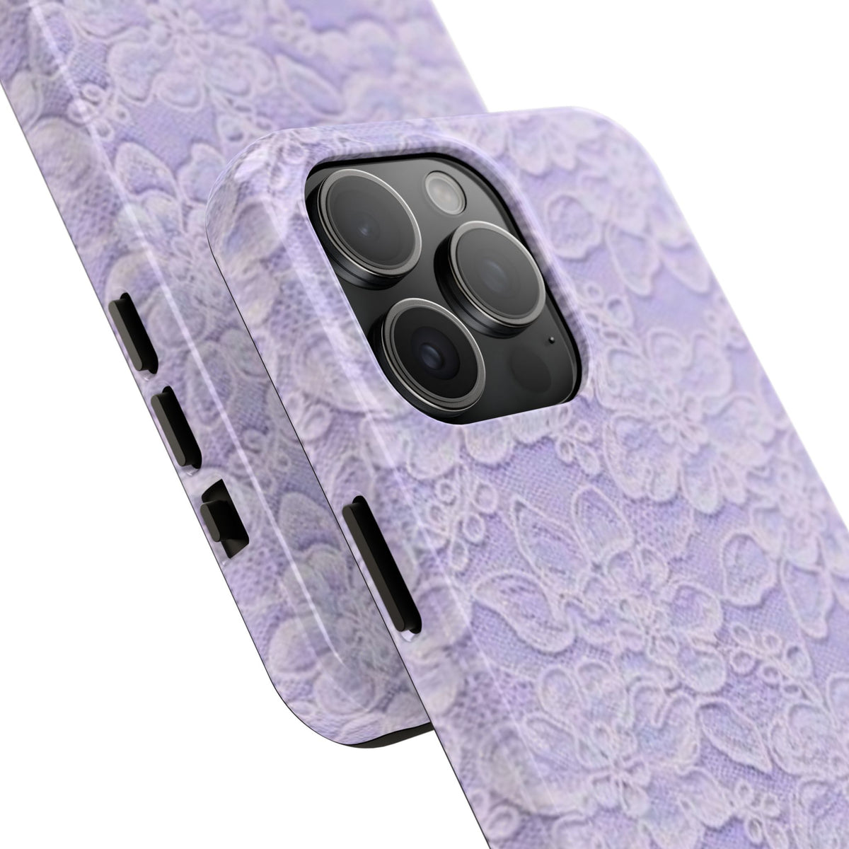 Purple Lace Cute Coquette Phone Case