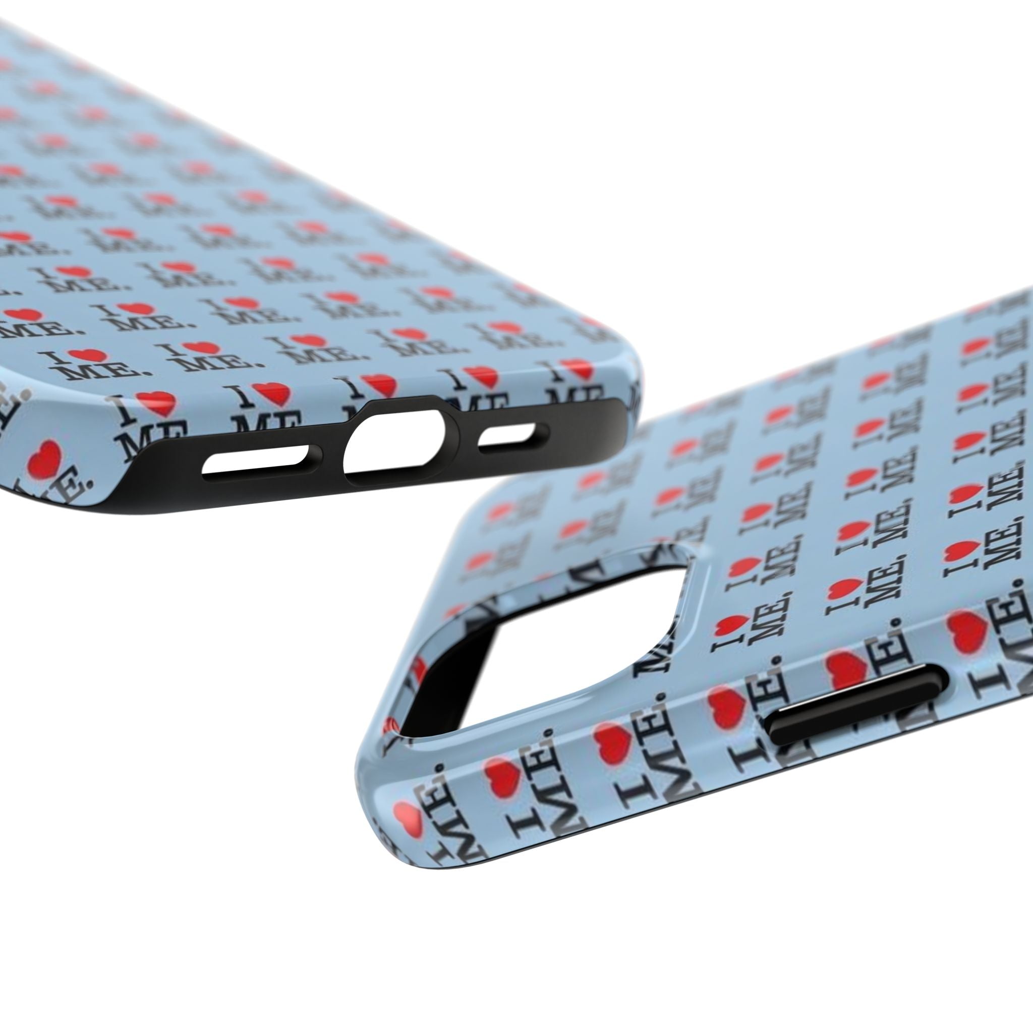 I <3 Me Baby Blue Phone Case