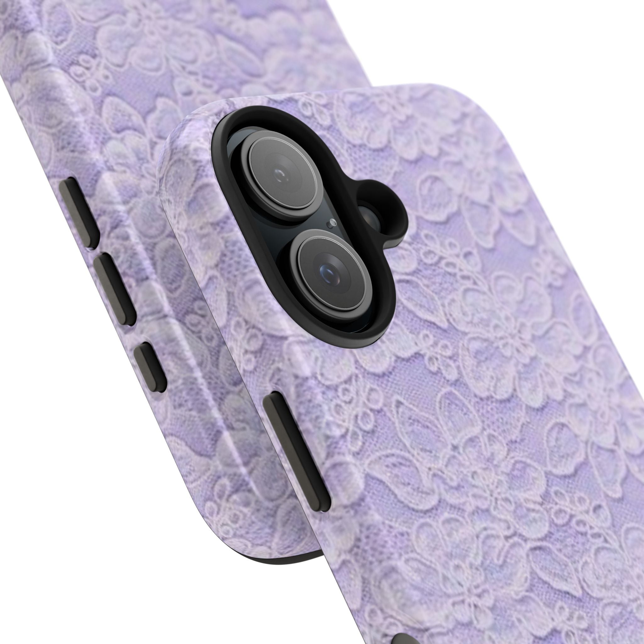 Purple Lace Cute Coquette Phone Case