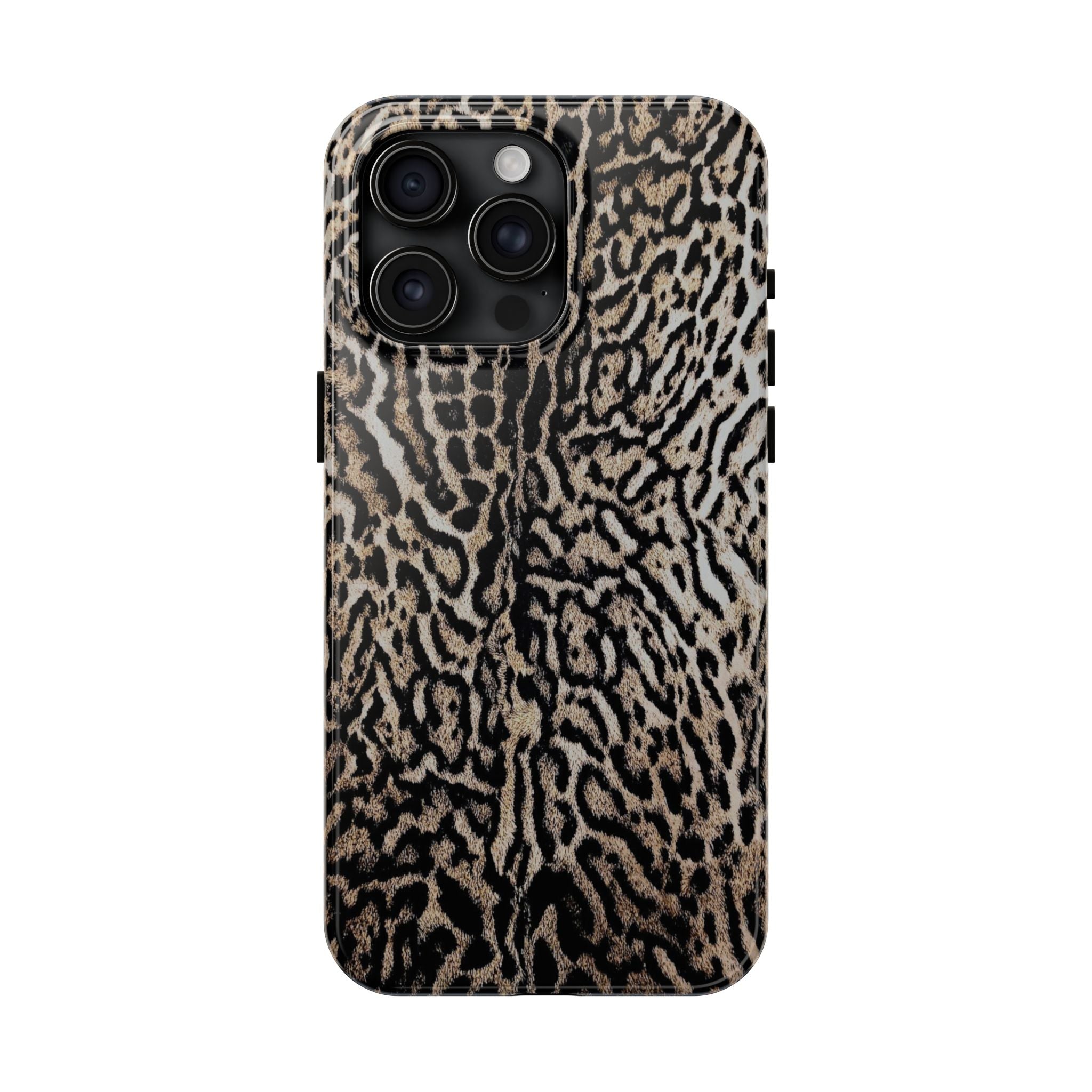 Classic Leopard Cheetah Photo Print Phone Case  - Tough Impact-Resistant Case