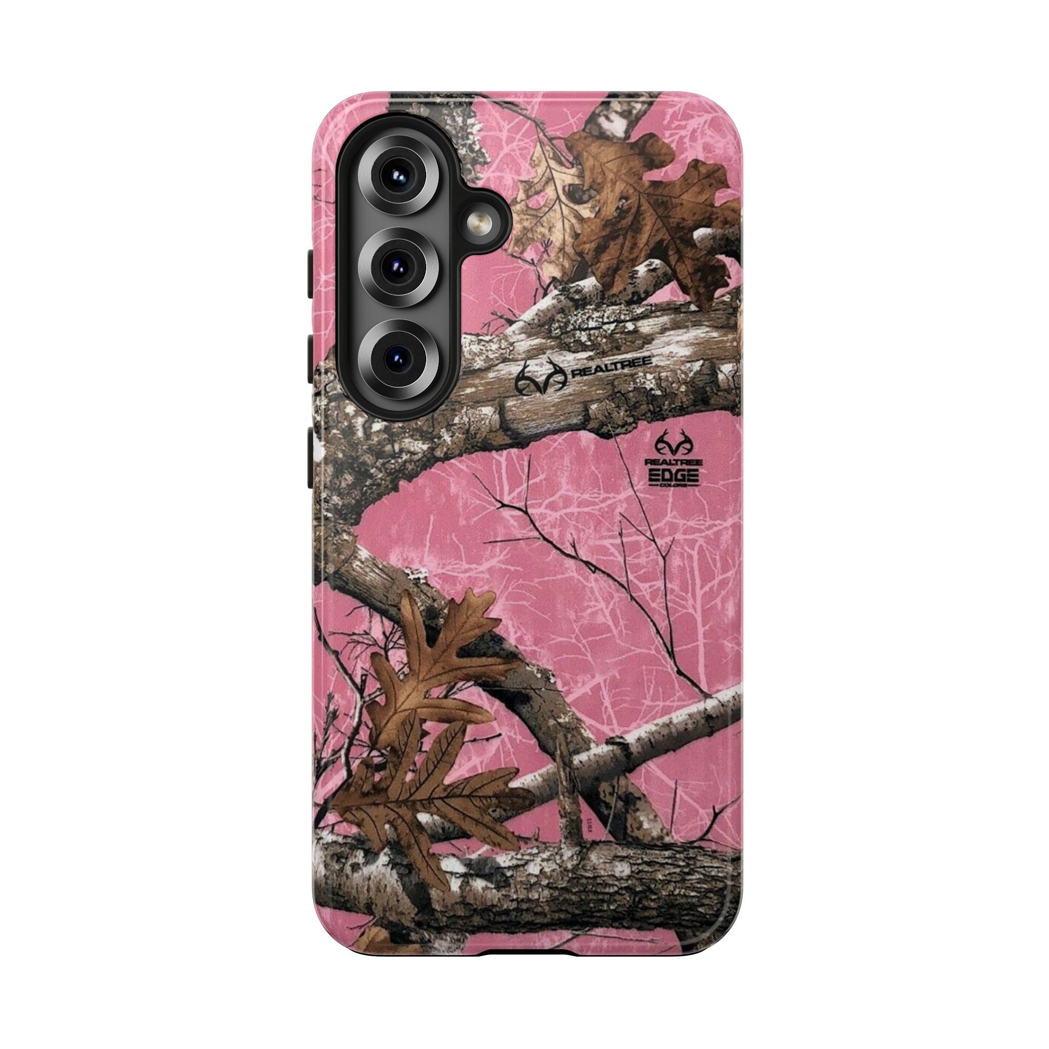 Pink Camo Real Tree Phone Case  - Tough Impact-Resistant Case
