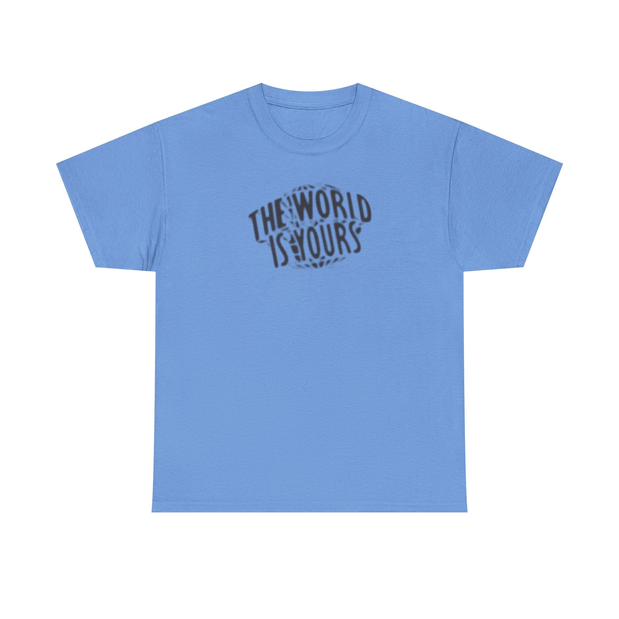 The World is Yours Faded Print 100% Cotton Tee