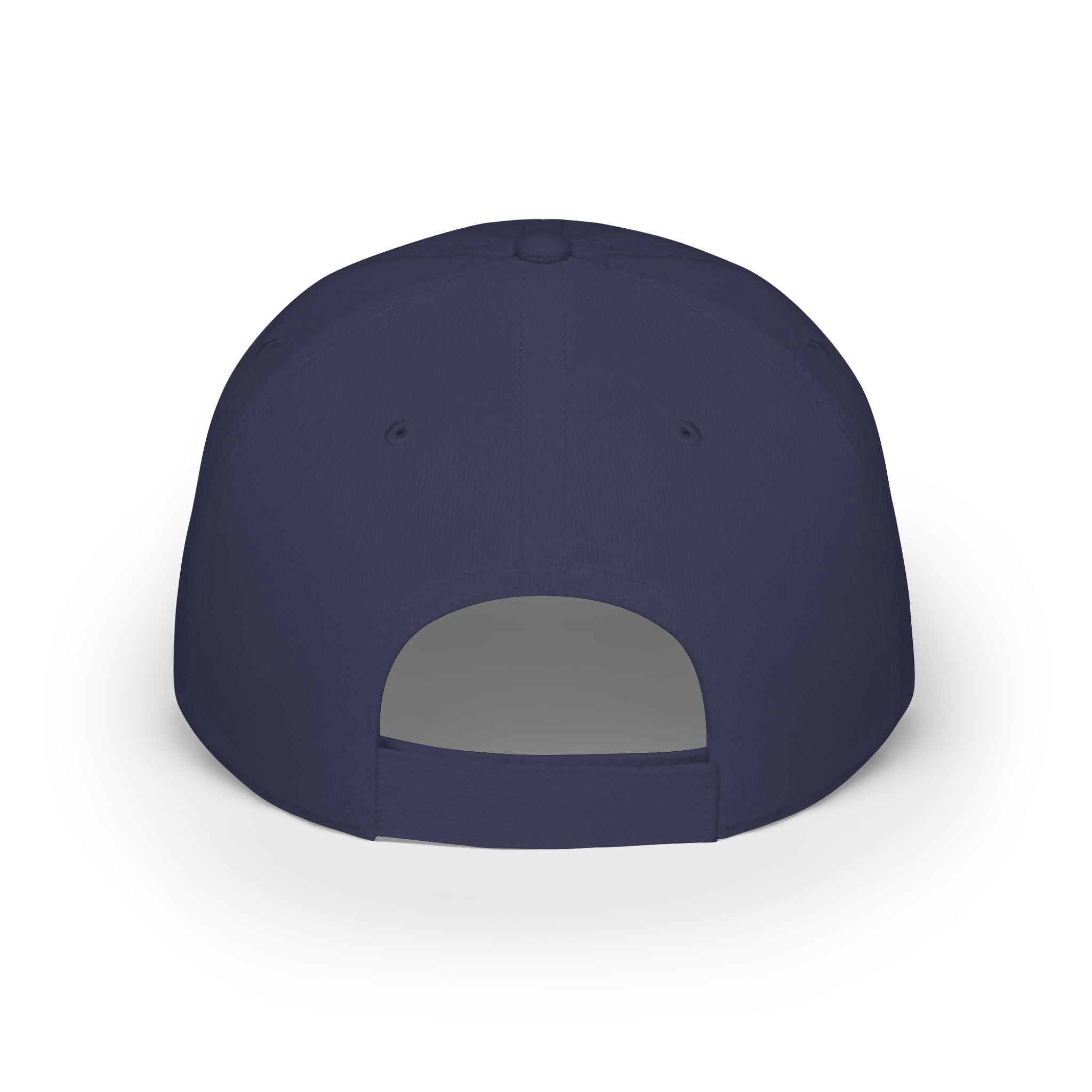 Log Off Peace Sign (White Text) Low Profile Baseball Cap