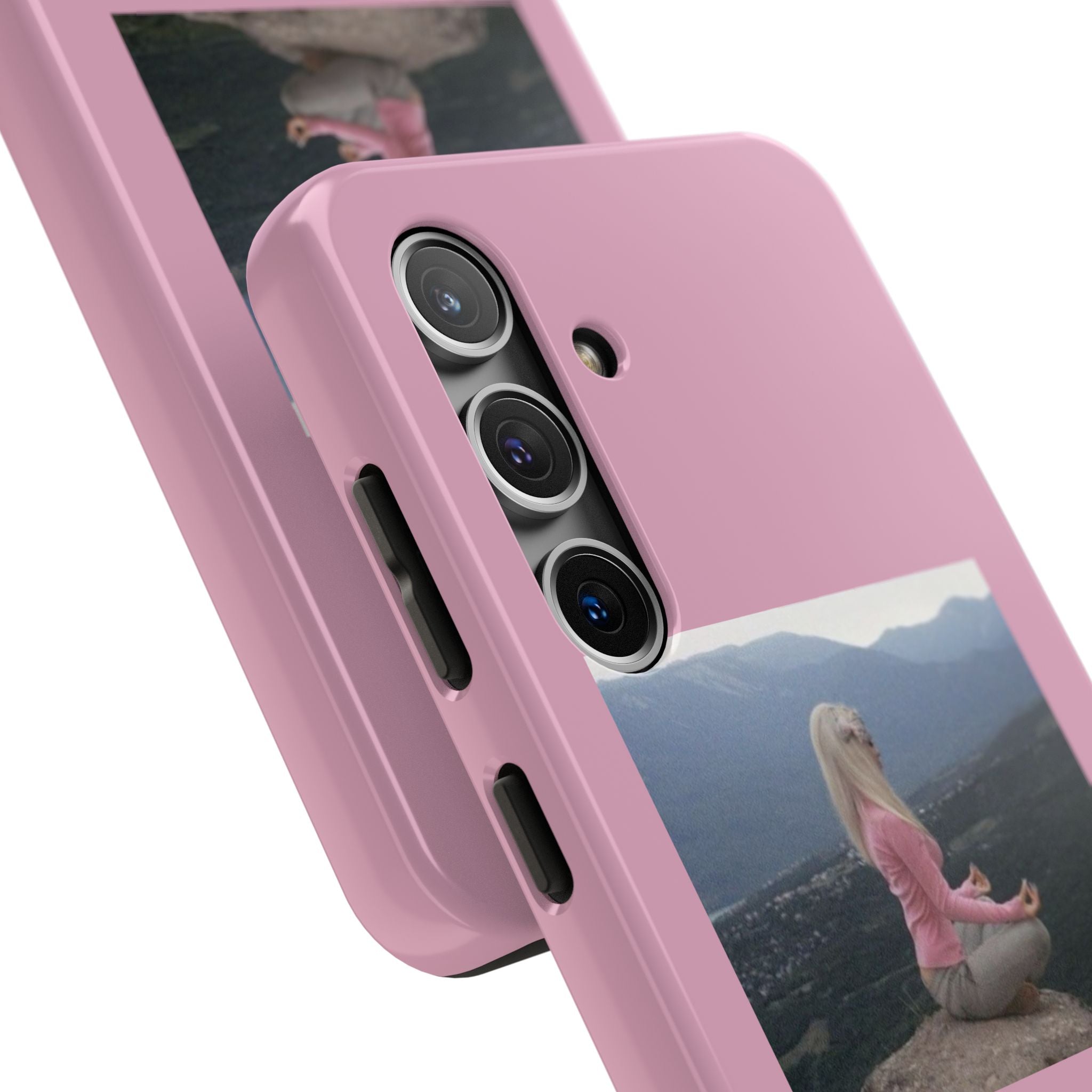 Manifestation Yoga Girl Manifesting Meme Phone Case