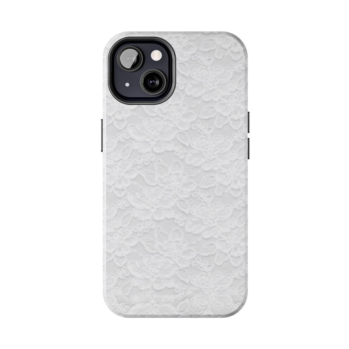 White Lace Coquette Phone Case
