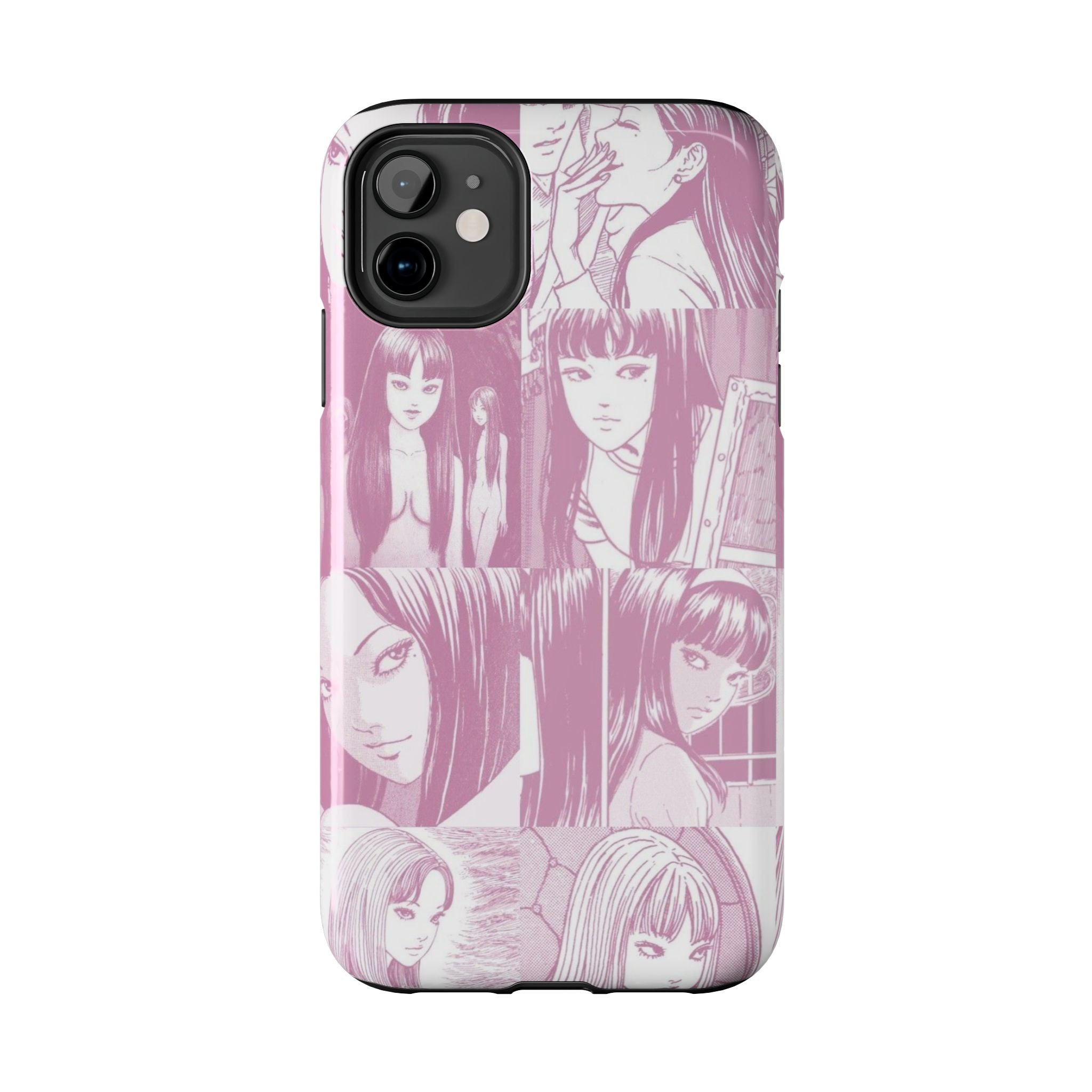 Cute Pink Anime Girl Comic BookPhone Case  - Tough Impact-Resistant Cases